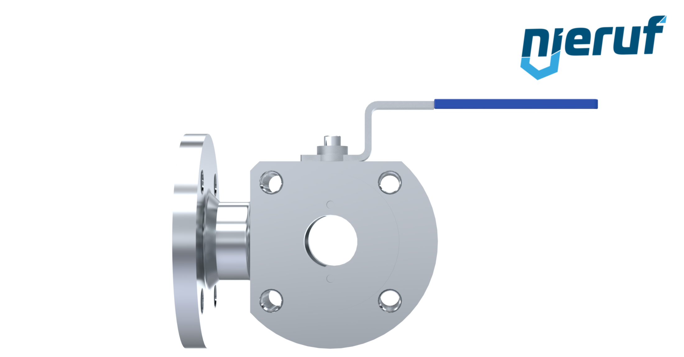 valvola a sfera a 3/2 vie DN15 FK07 C22 acciaio zincato 1.040 sfera in acciaio inossidabile 1.4404