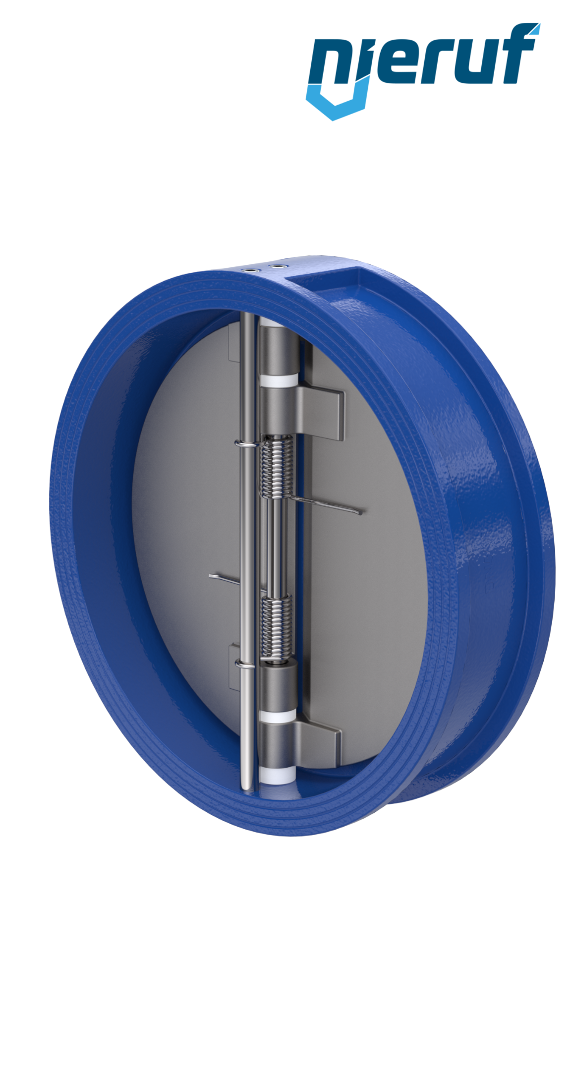 valvola di ritegno a doppio battente DN500 DR02 GGG40 NBR