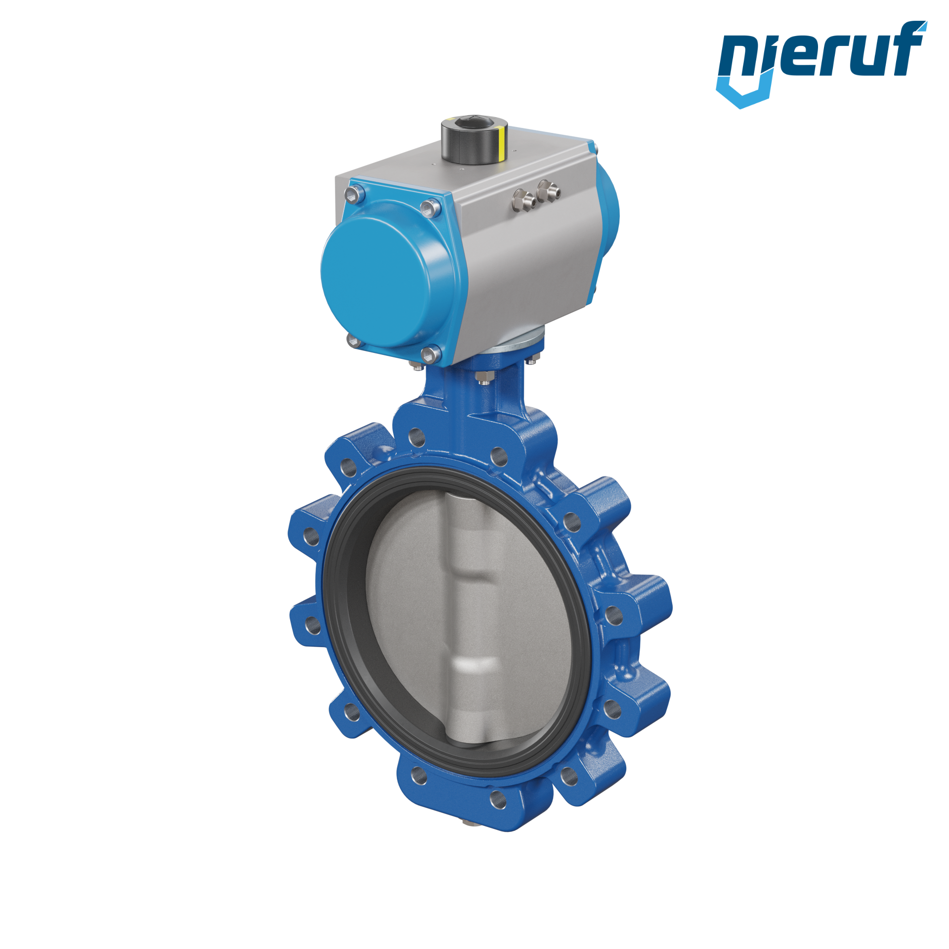 valvola a farfalla DN250 AK02 EPDM DVGW acqua potabile, WRAS, ACS, W270 attuatore pneumatico a doppio effetto