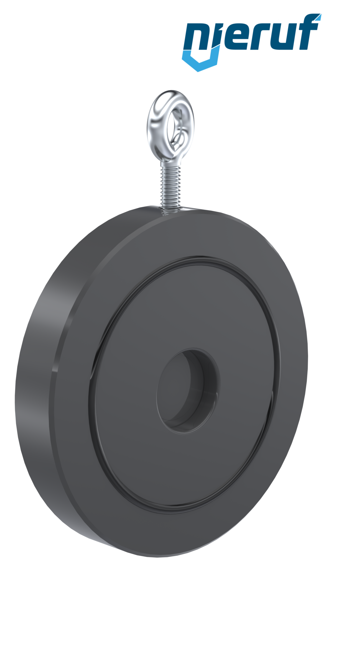 valvola di ritegno a clapet tipo wafer DN40 ZR05 plastica PVC-U FKM (Viton)
