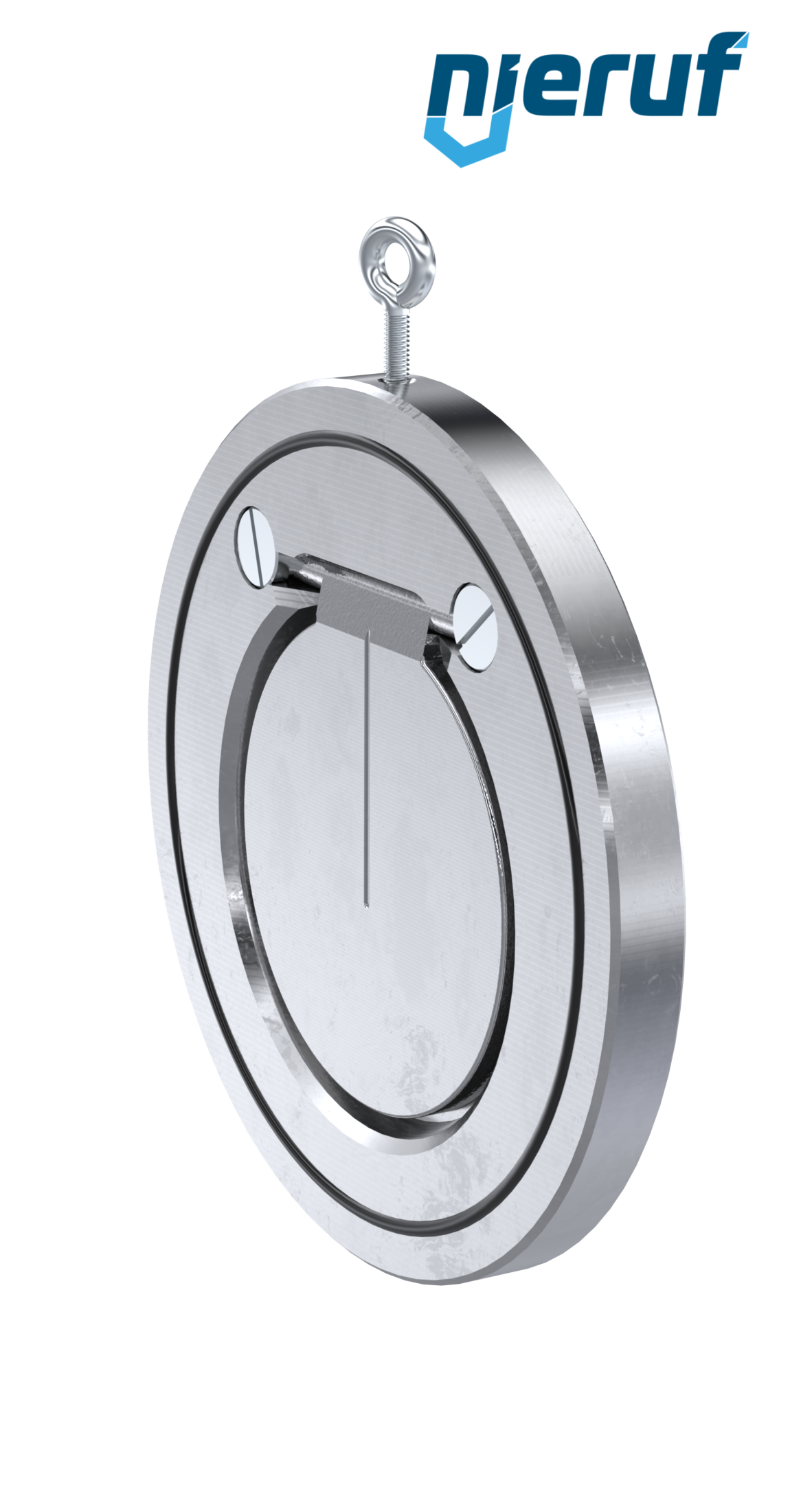 valvola di ritegno a clapet tipo wafer DN125 ZR02 acciaio inossidabile 1.4408 / A351 CF8M NBR