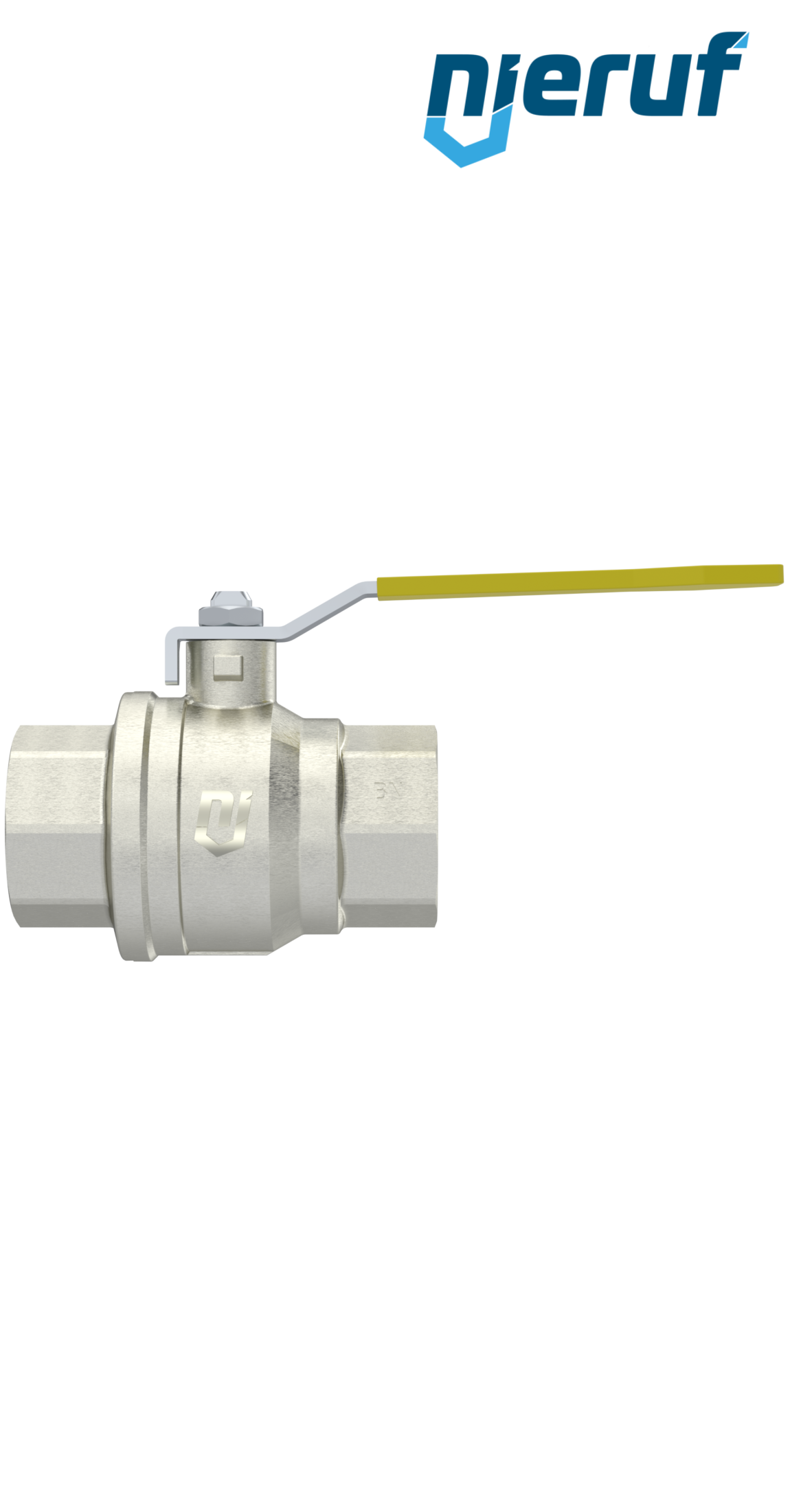 valvola a sfera per gas in ottone DN8 - 1/4" pollici GK14 filettatura interna