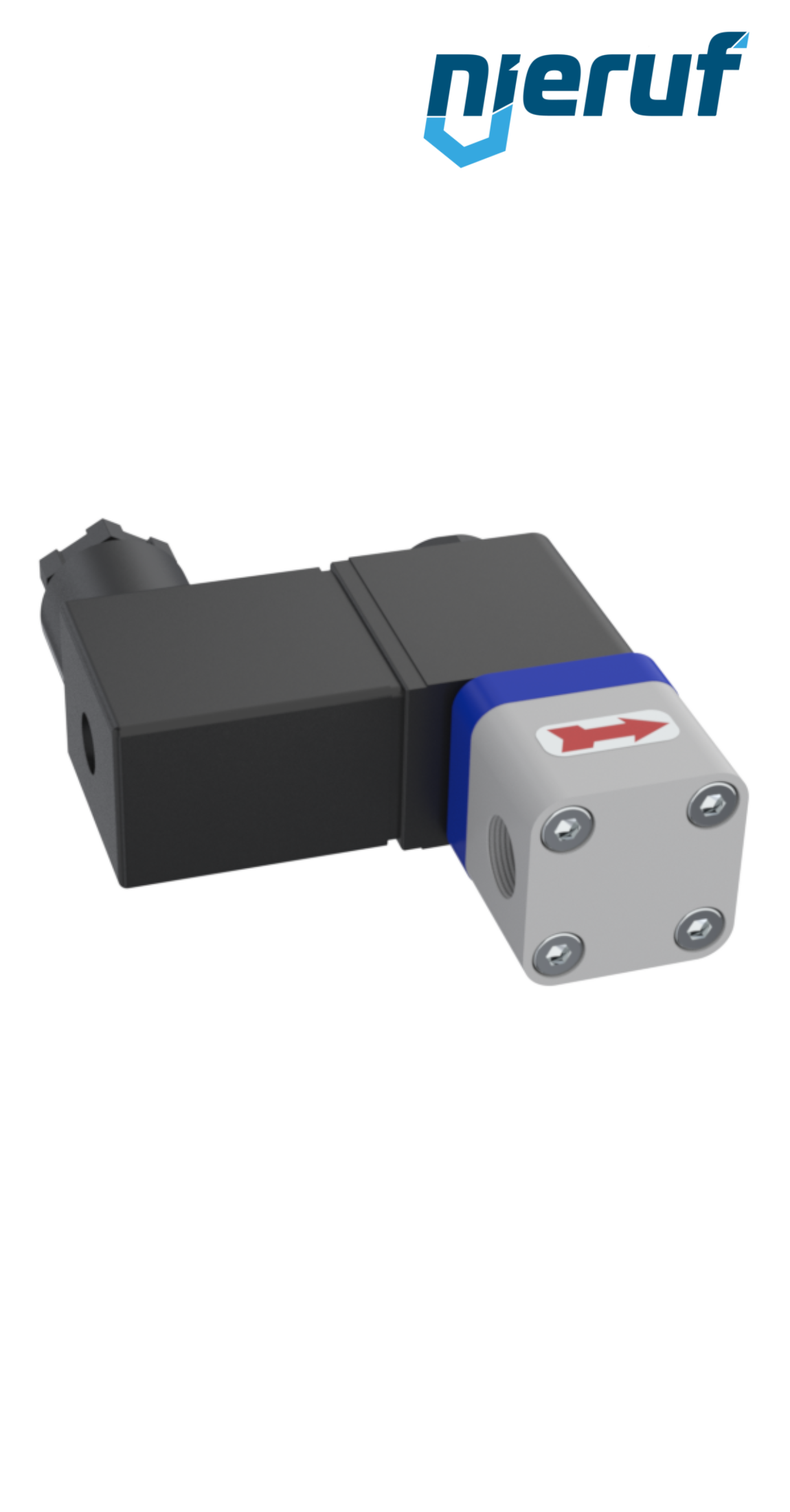 valvola elettromagnetica / solenoide DN2,0 PVC KV01 FKM 230V 50Hz