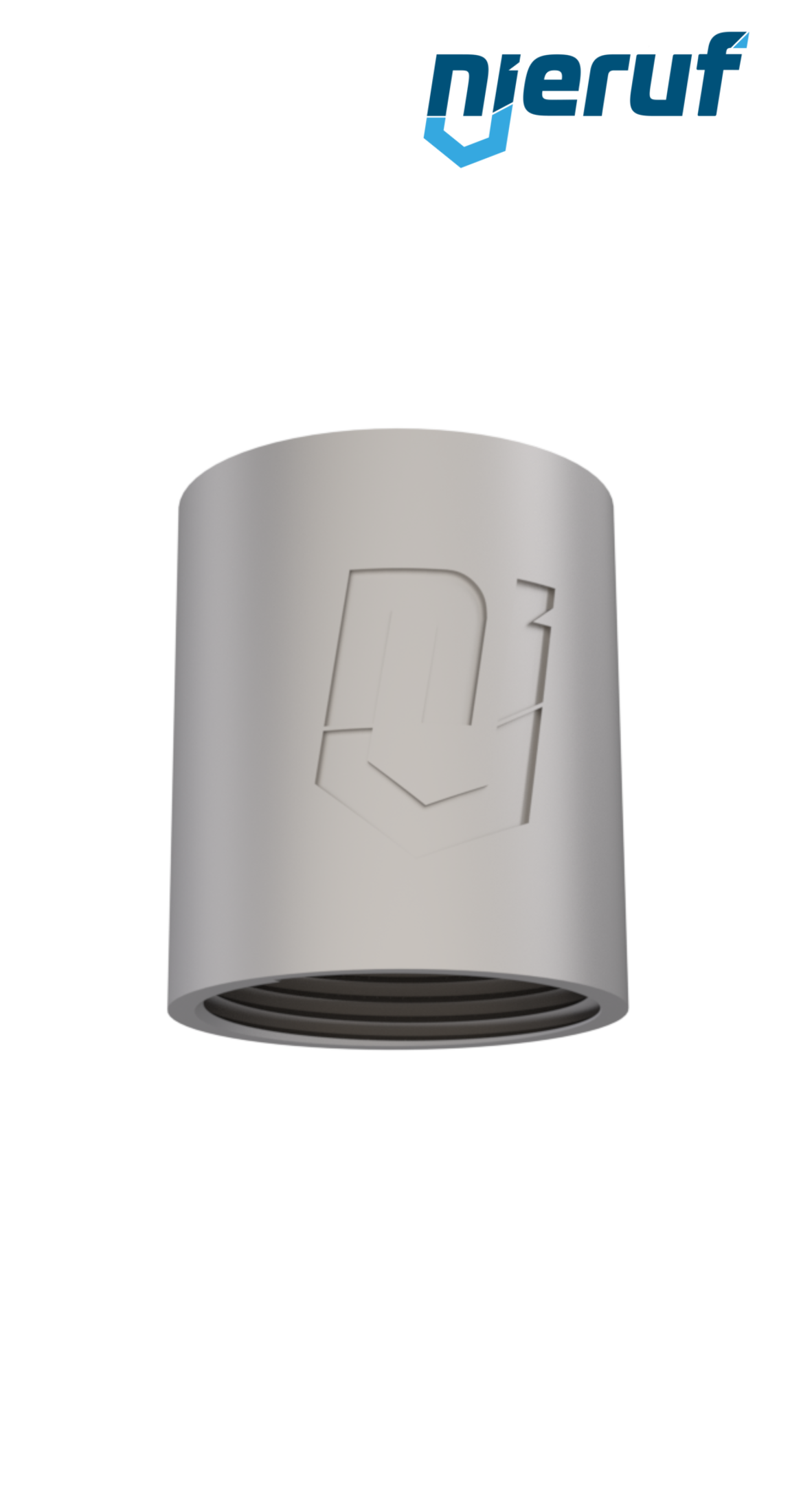 manicotto 3/8" pollici filett. interna acciaio inossidabile 316 L manicotto 3/8" pollici filett. interna acciaio inossidabile 316 L