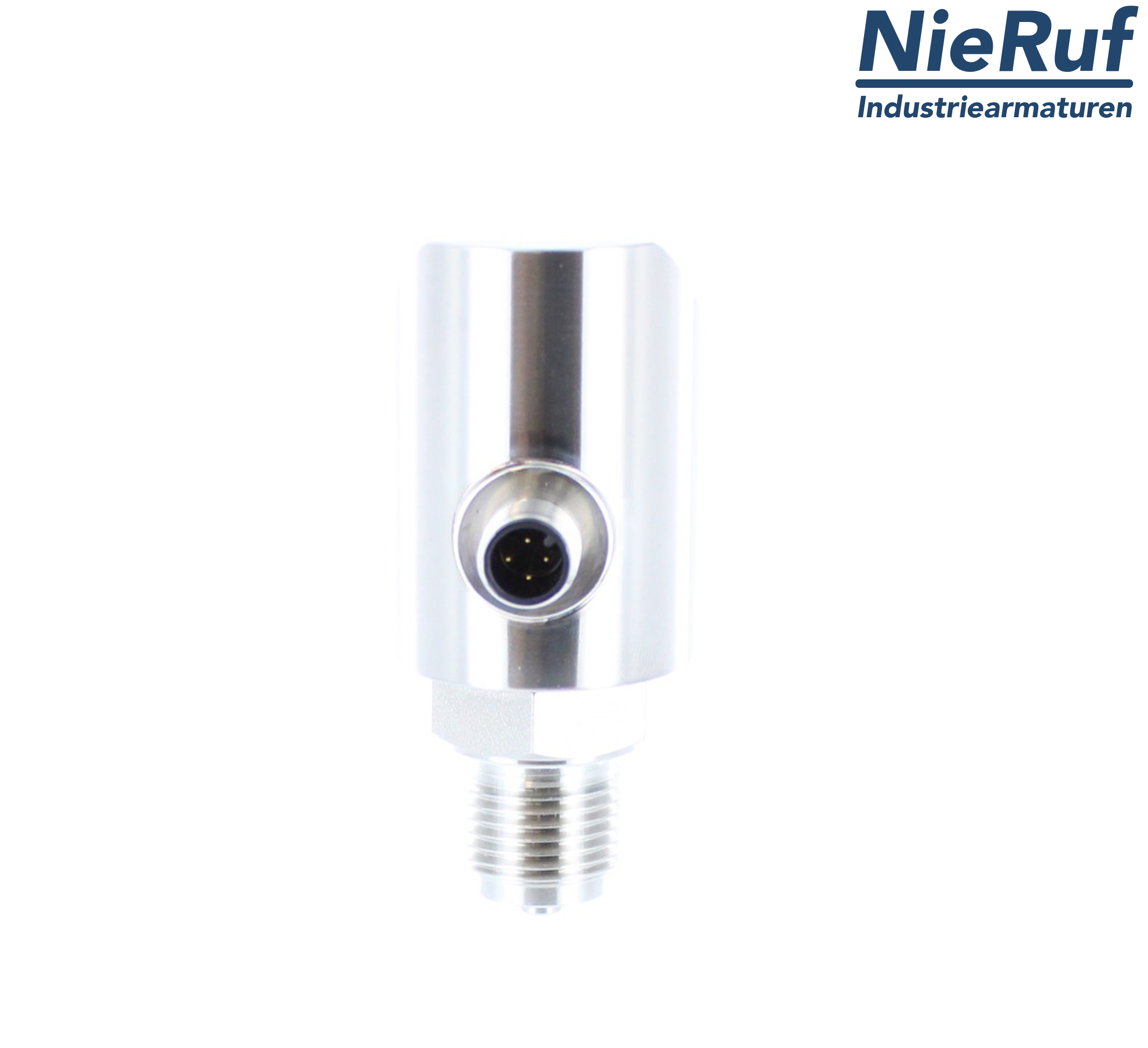 sensore di pressione digitale G 1/2" B IB  4-fili: 1xPNP, 1x4 - 20mA, Desina FPM 0,0 - 600,0 bar