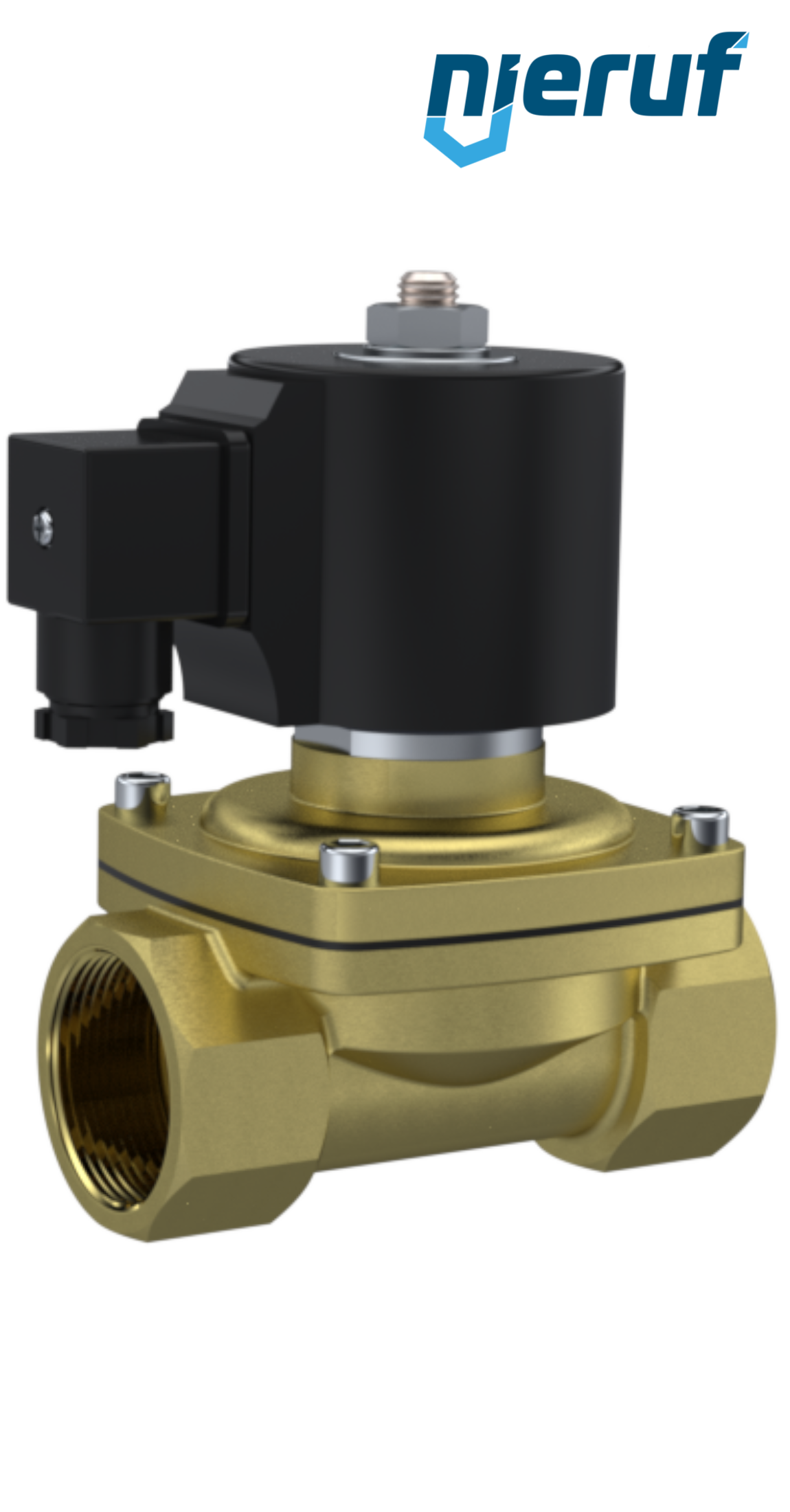 elettrovalvolaDN16 G 1/2" pollici ottone MV06 NBR 230V 50Hz