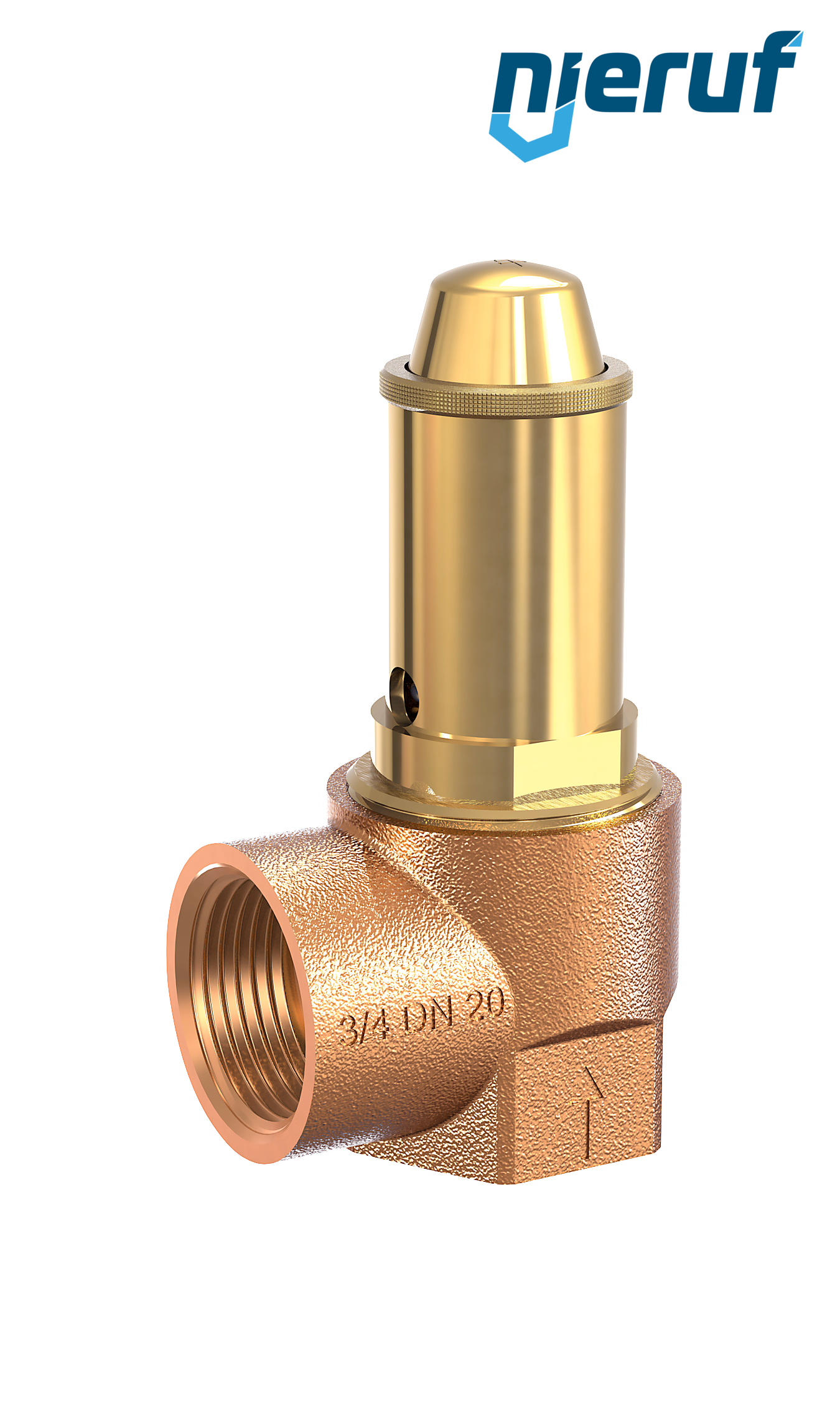 valvola di sicurezza a membrana 3/4" x 3/4" F NBR SV16
