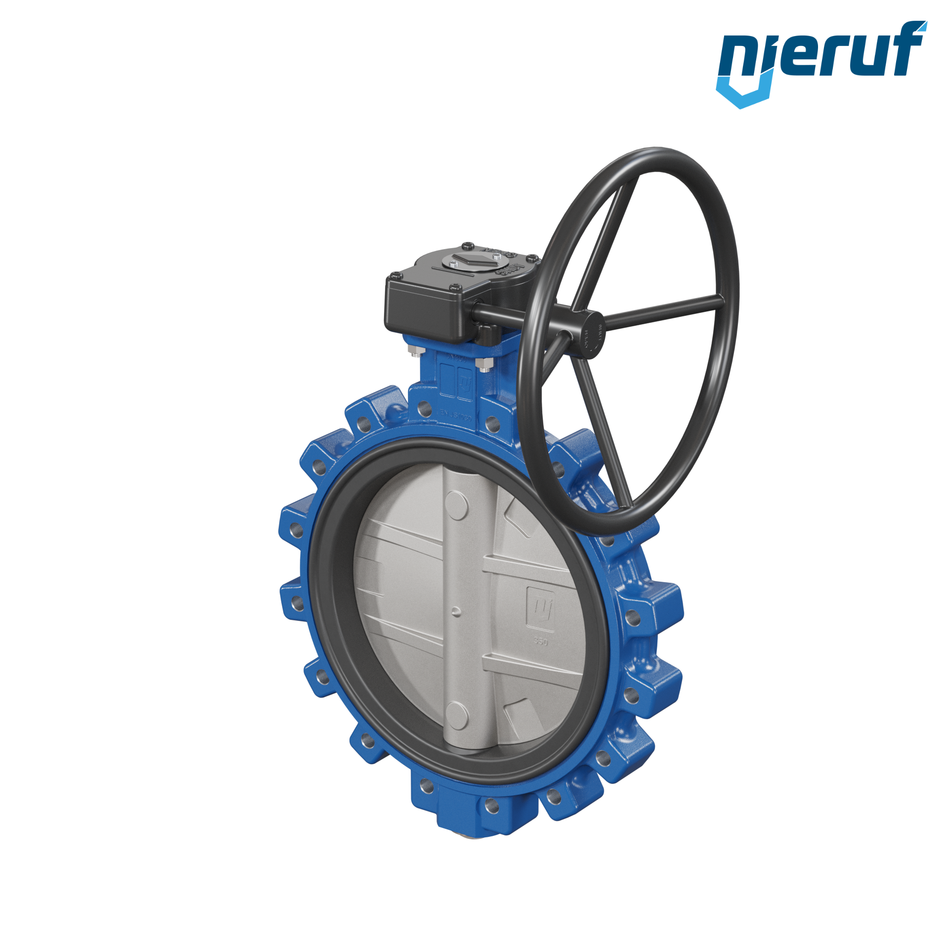 valvola a farfalla AK02 DN 350 PN10 DVGW-acqua potabile volantino