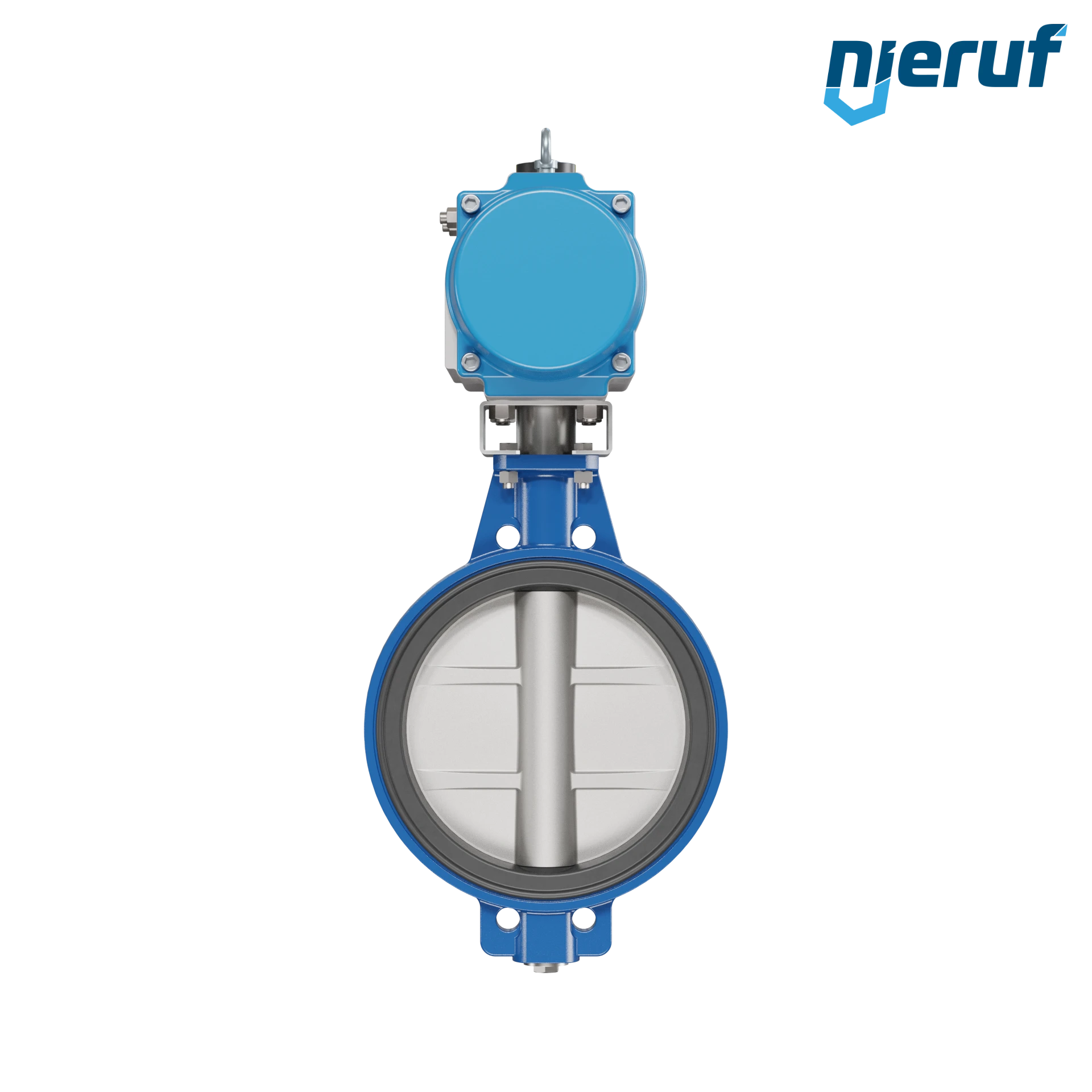 valvola a farfalla DN 400 AK01 NBR-70-nero DVGW gas attuatore pneumatico a doppio effetto