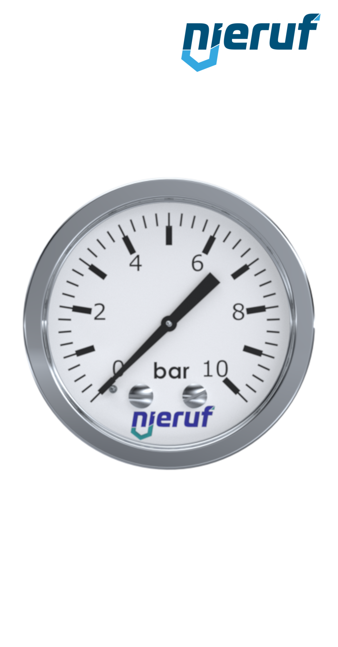 manometro 0 - 60,0 bar G 1/4" assiale 50 mm acciaio inossidabile MM05 manometro 0 - 60,0 bar G 1/4" assiale 50 mm acciaio inossidabile MM05