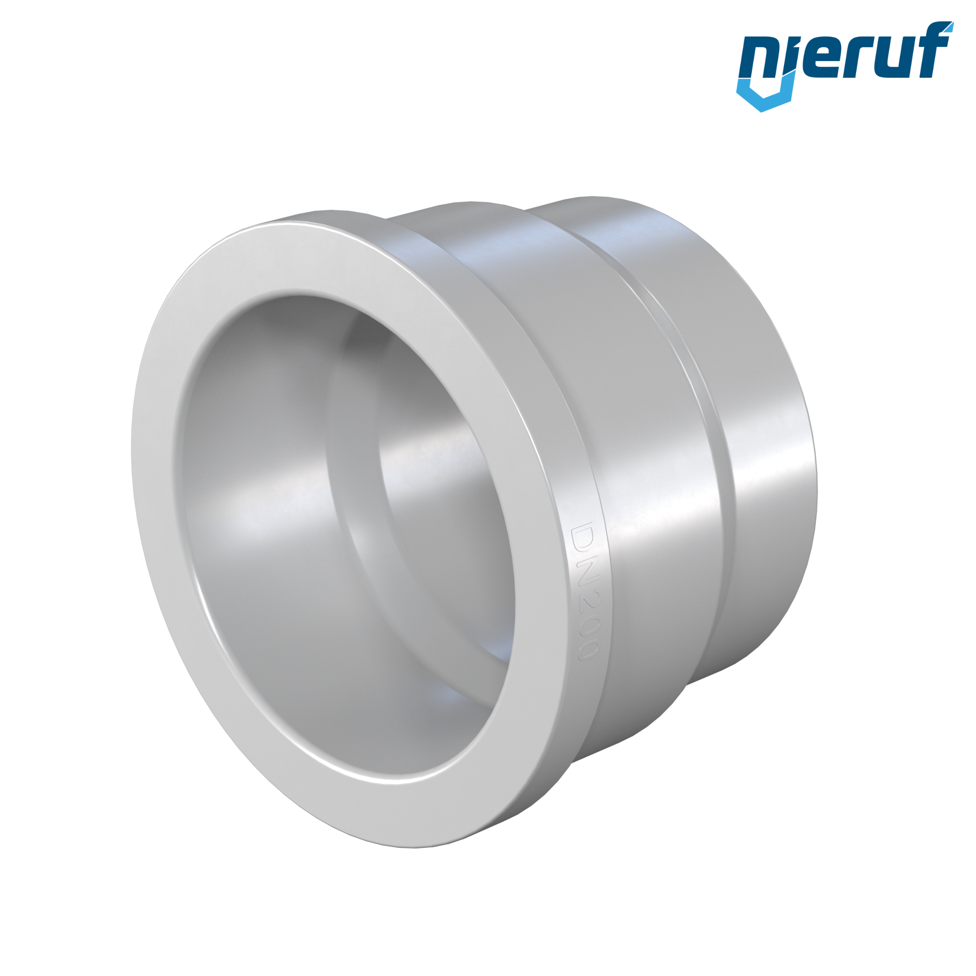 Boccola con collare PP-H BB01 DN200 - d225 PN10 SDR 11