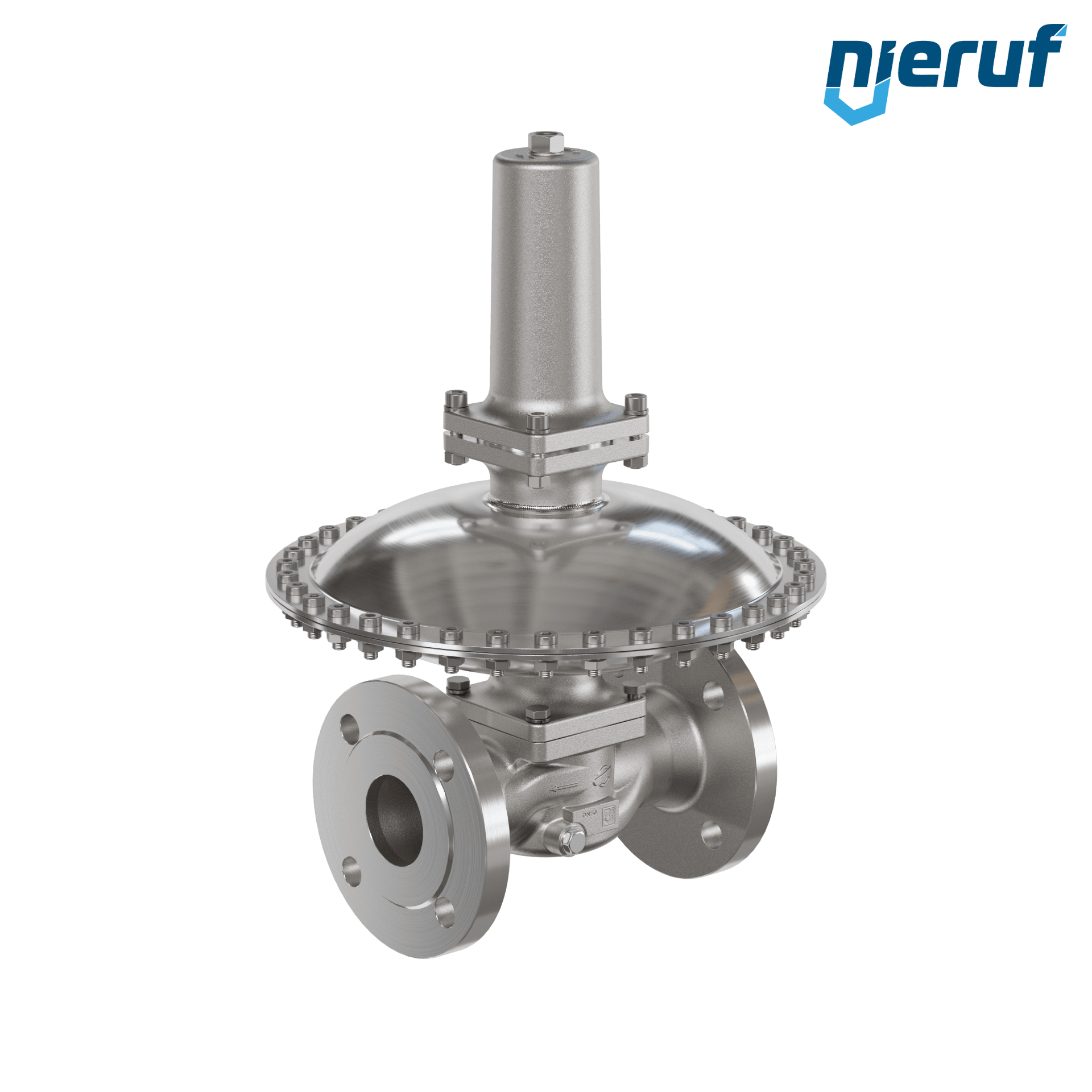 valvola di troppo pieno in millibar flangia DN50 UV18 acciaio inossidabile EPDM / PTFE 7 - 100 mbar