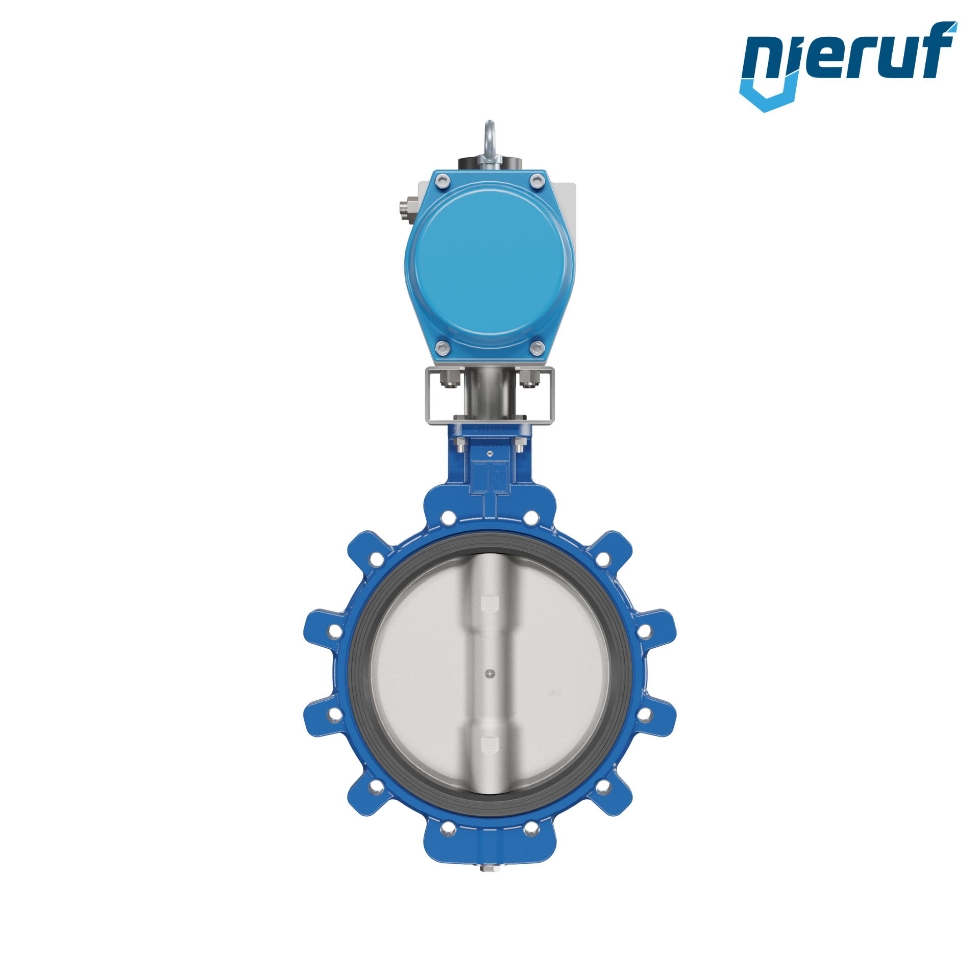 valvola a farfalla DN 300  AK02 EPDM alta temperatura & FDA attuatore pneumatico a semplice effetto chiusura a molla