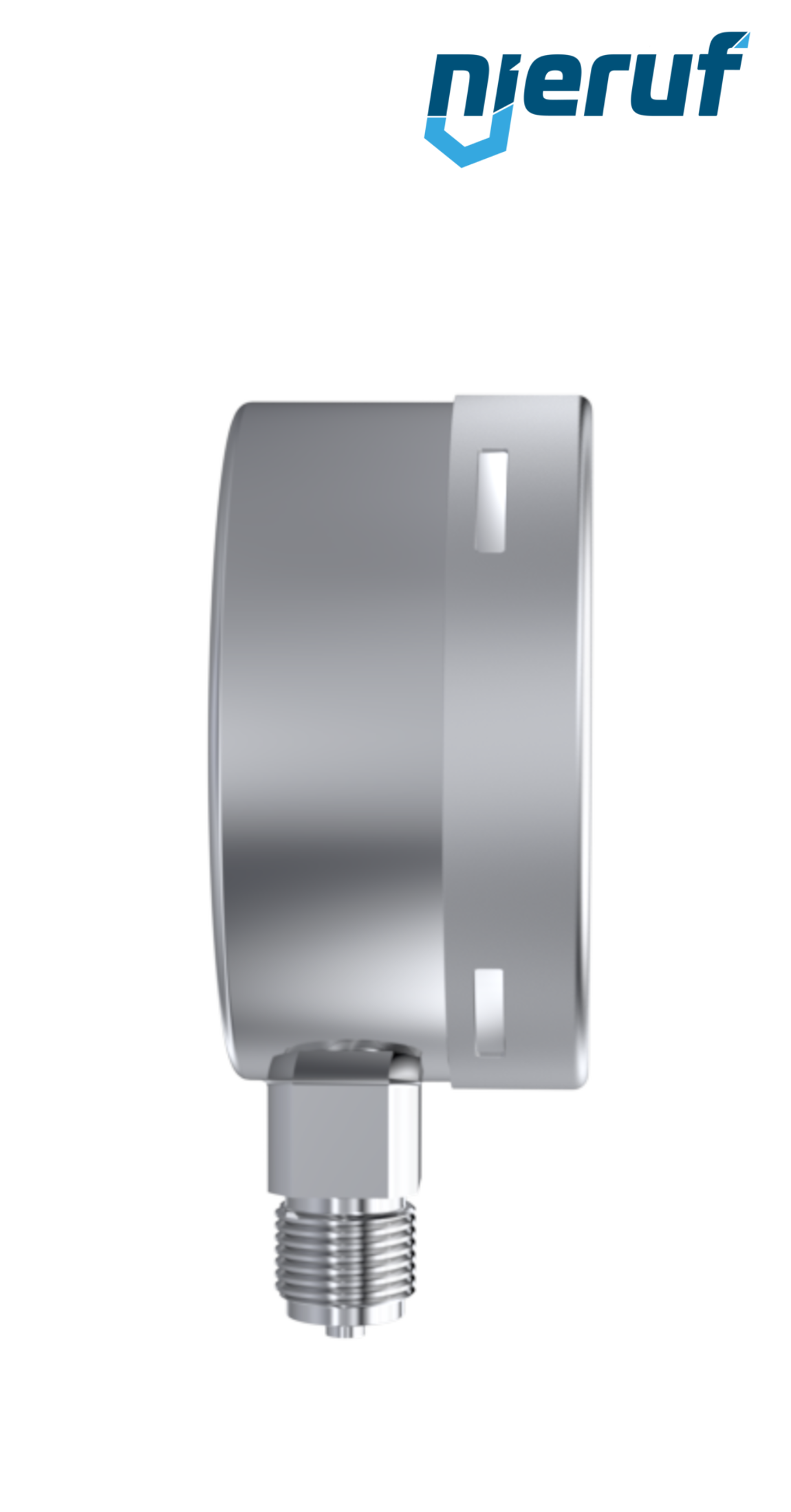 manometro G 1/2" radiale 100 mm acciaio inossidabile MM07 0 - 100,0 bar senza fluido di riempimento, asciutto