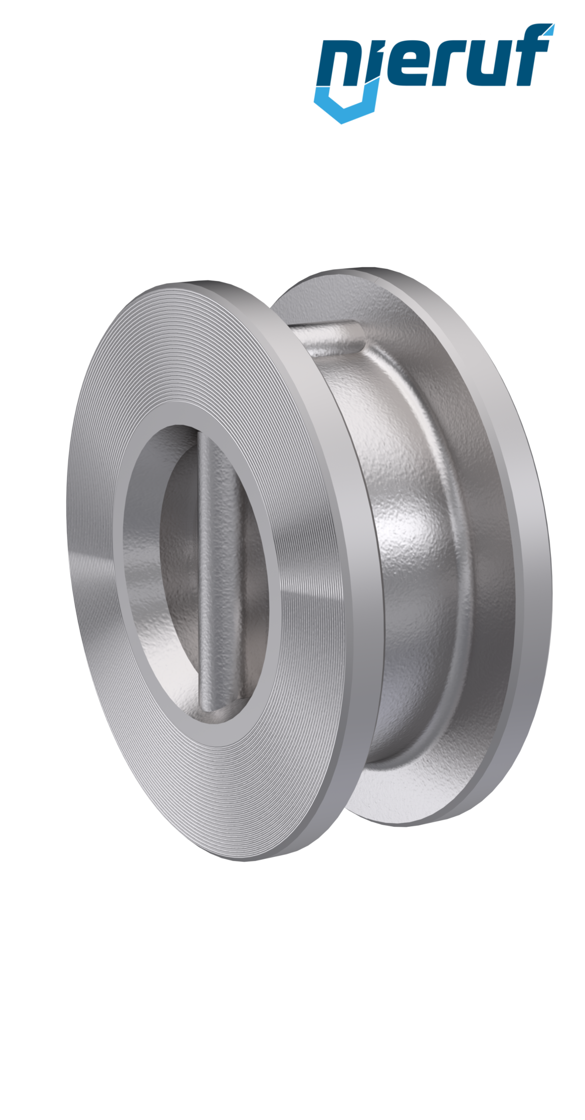 valvola di ritegno a doppio battente DN300 DR03 acciaio inossidabile 1.4408 in metallo