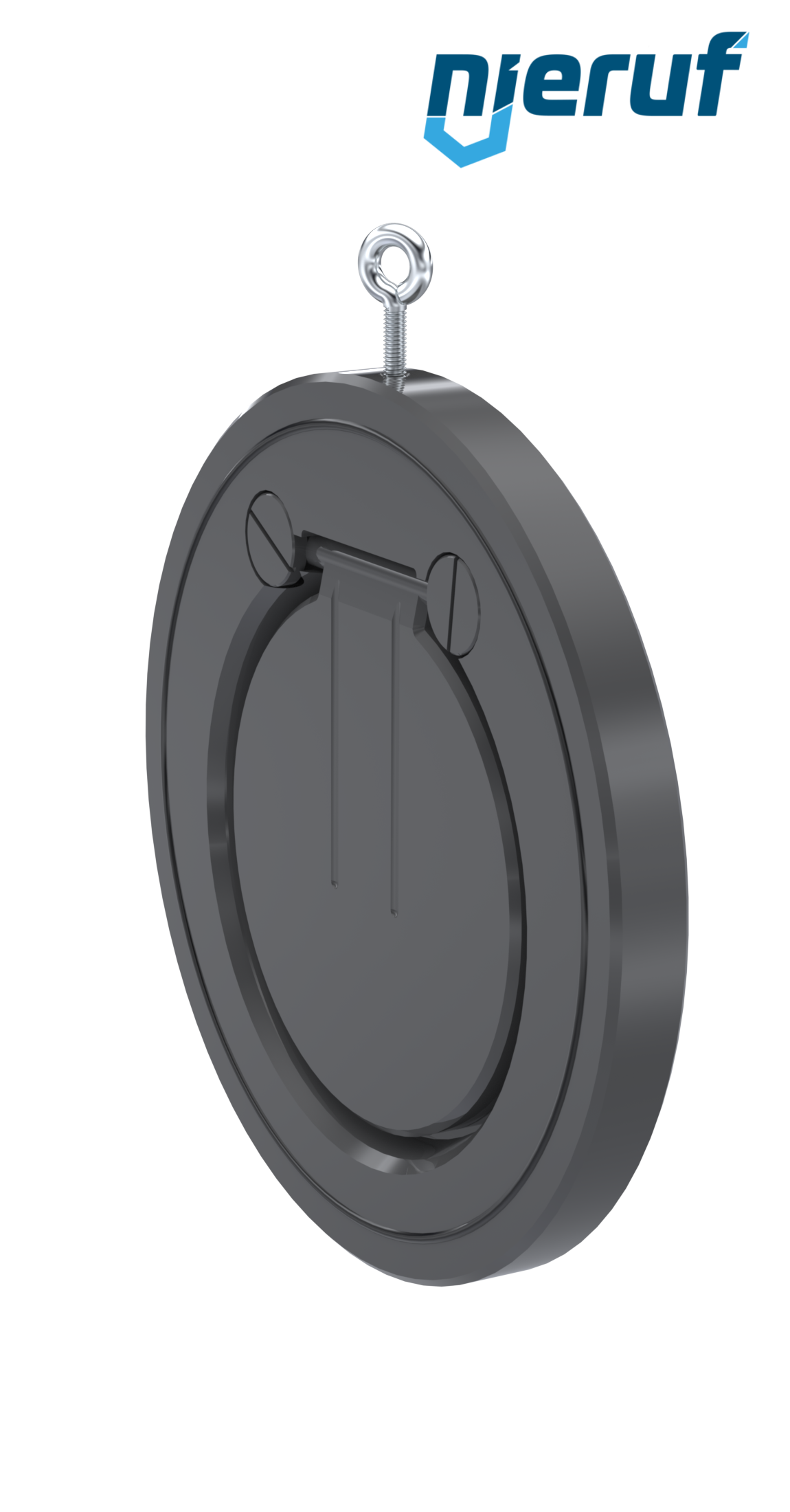 valvola di ritegno a clapet tipo wafer DN150 ZR05 plastica PVC-U FKM (Viton)