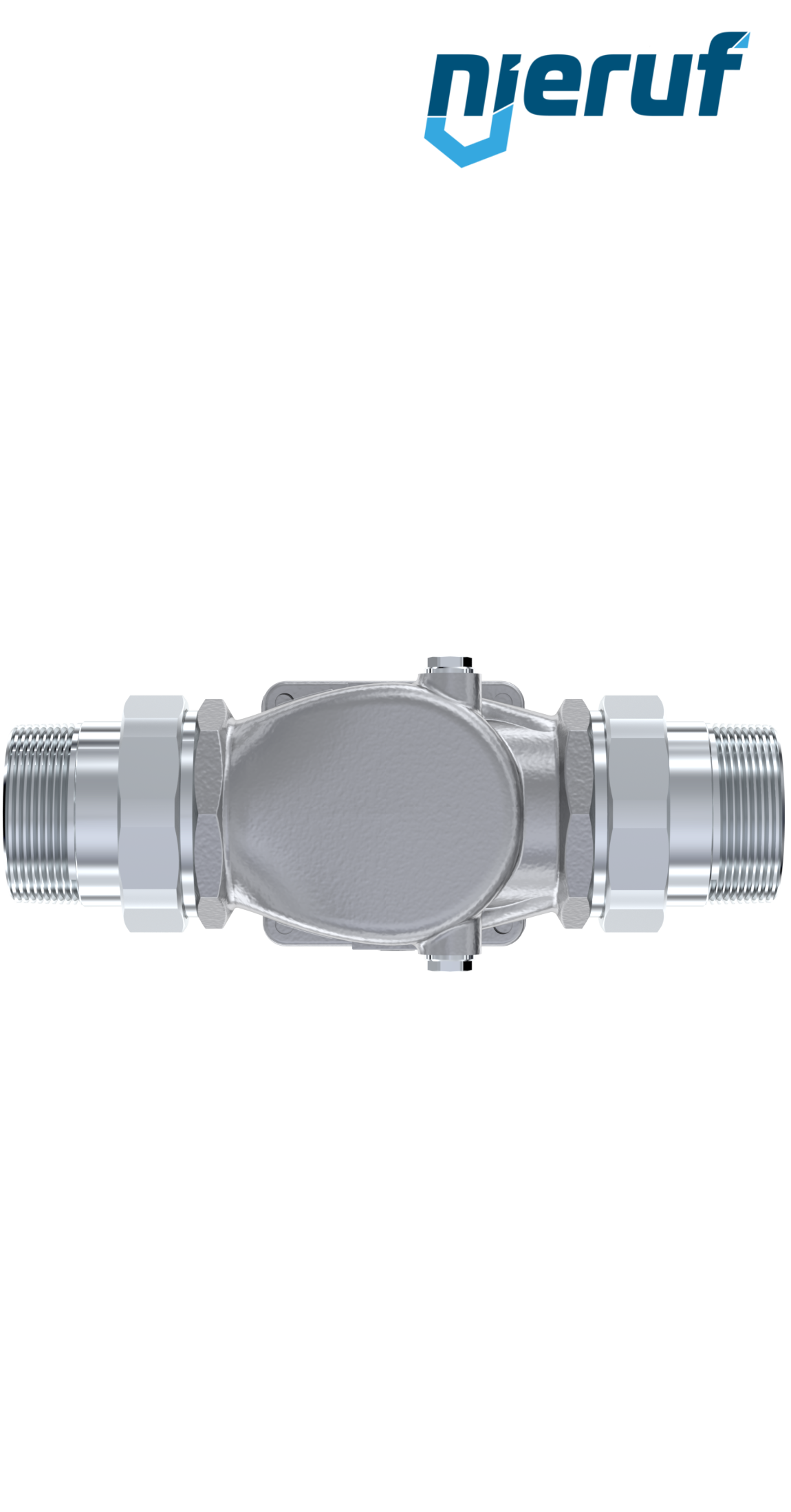 riduttore di pressione filettatura maschio 1 1/2" pollici DM19 acciaio inossidabile EPDM FDA 0.5 - 9.0 bar