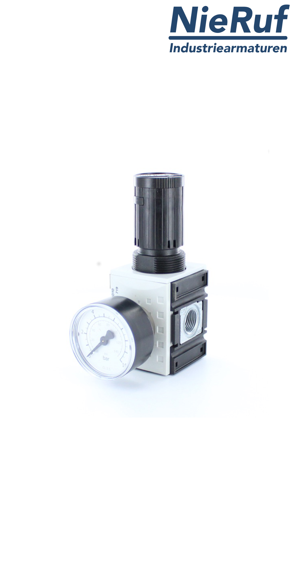 regolatore di pressione 3/8" pollici MD02 filettatura interna / femmina plastica poliammide NBR 0.5 - 8.0 bar