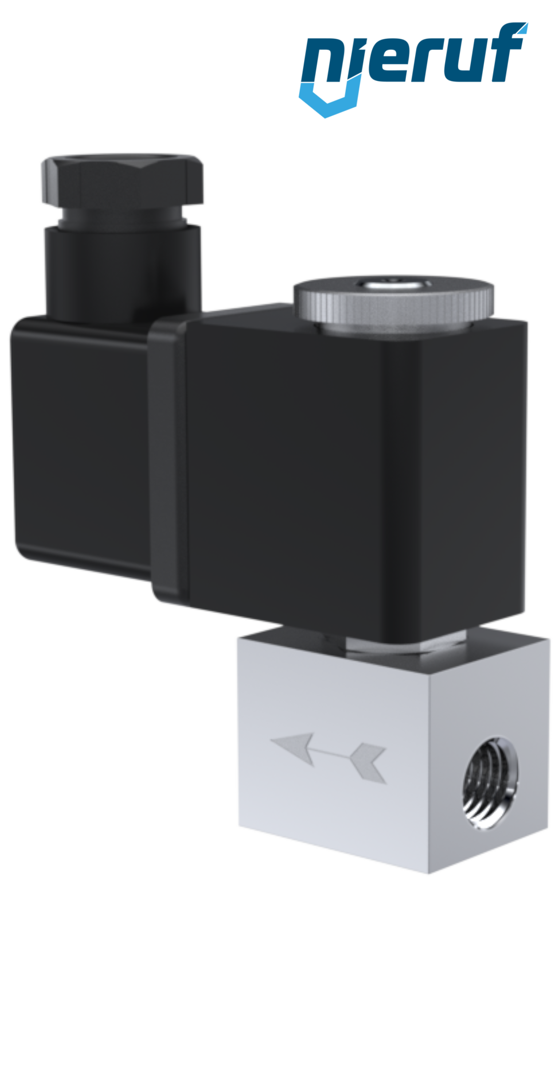 elettrovalvola DN 1,0 acciaio inossidabile EV01 FKM 24V DC