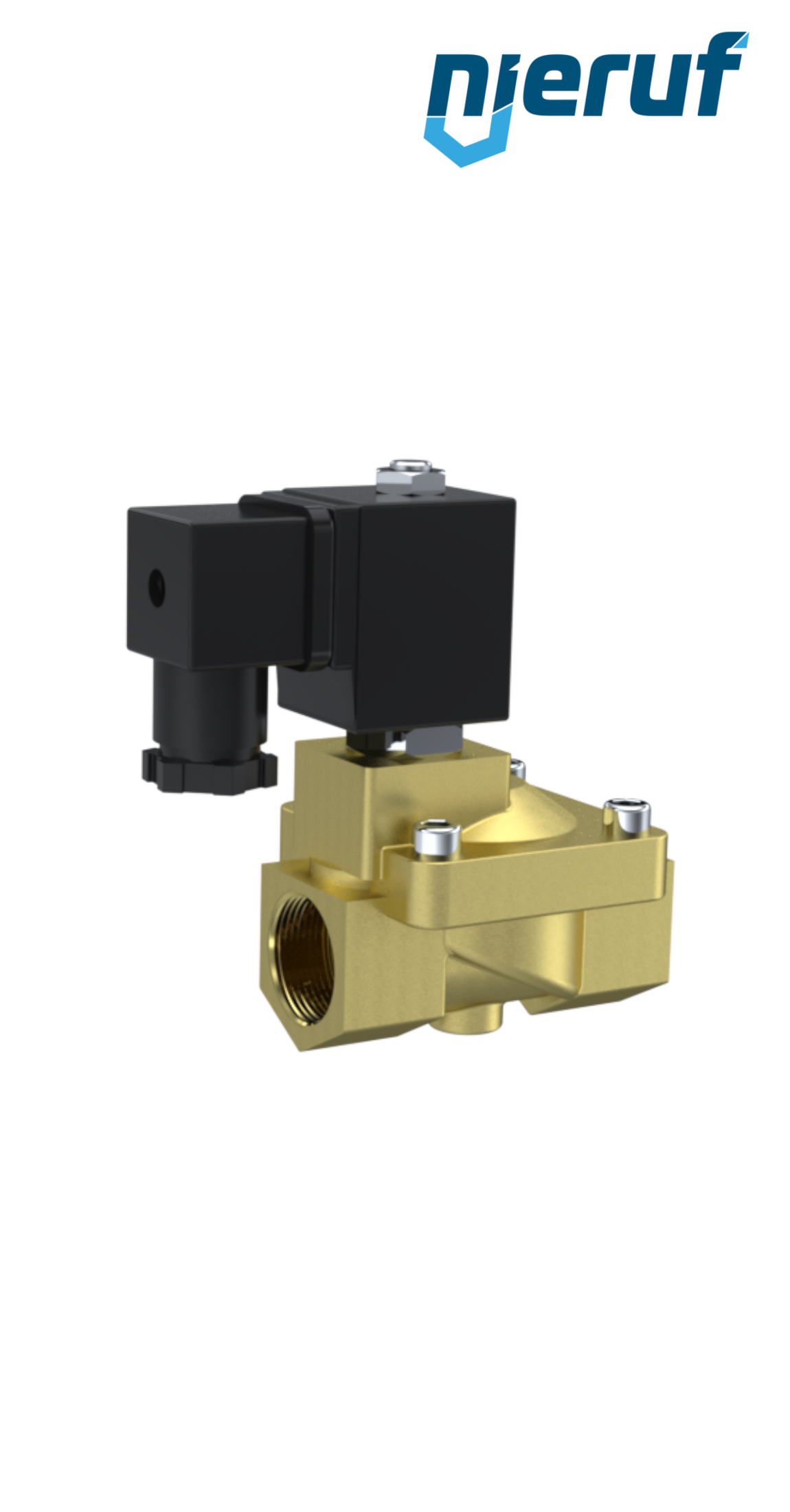 elettrovalvola G 1" pollici ottone MV05 FKM 24V DC