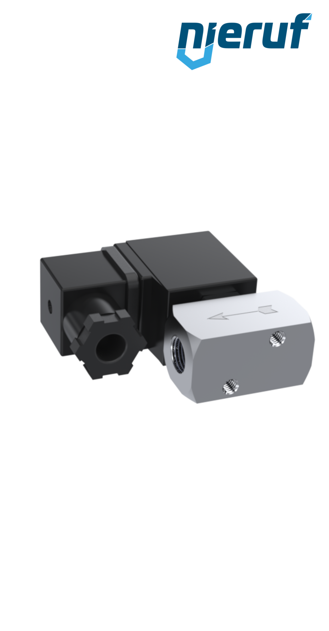 elettrovalvola DN 6,0 acciaio inossidabile EV03 EPDM 24V DC