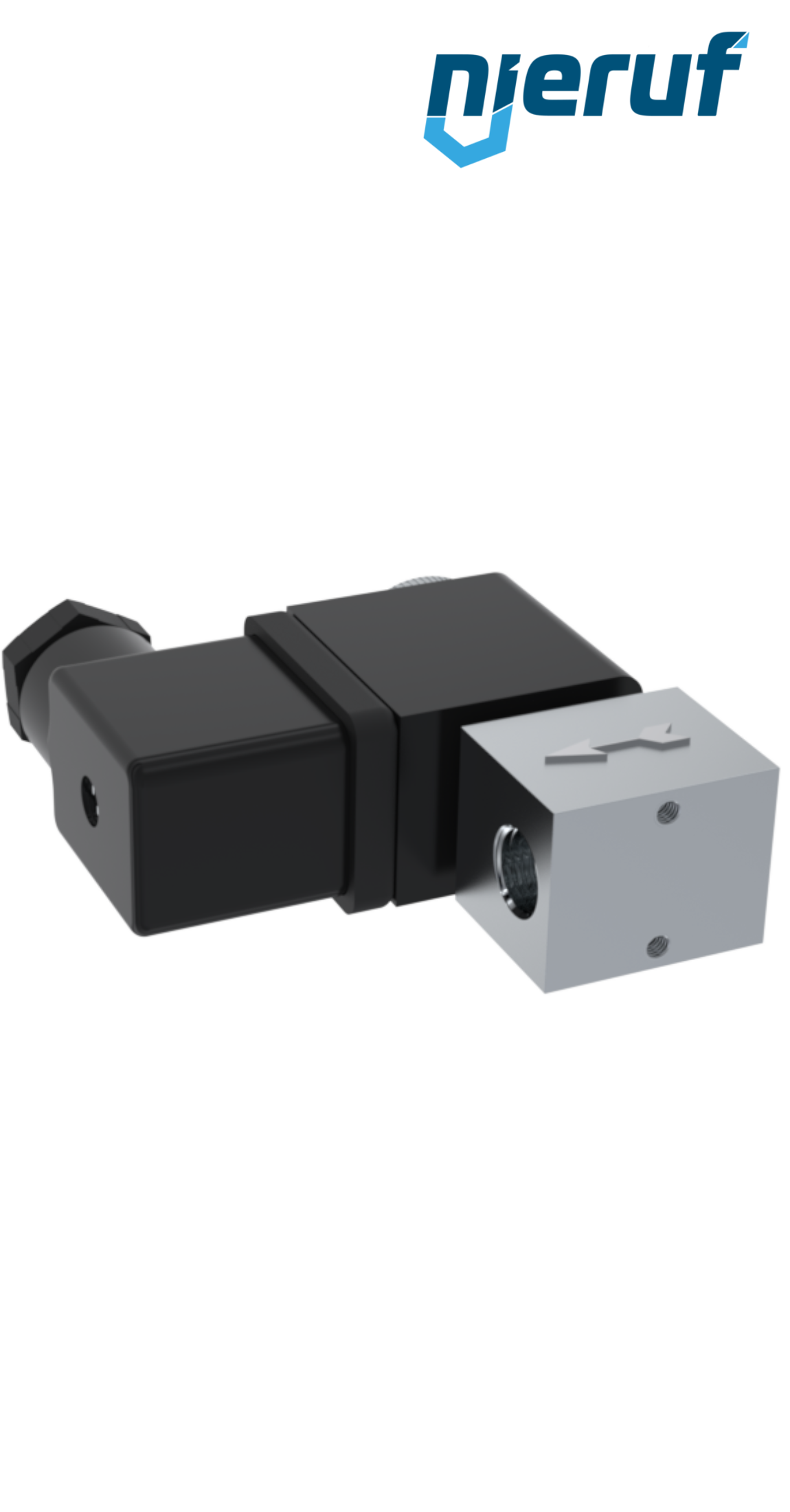 elettrovalvolaDN1,0 G 1/8" pollici acciaio inossidabile EV09 FKM 24V DC