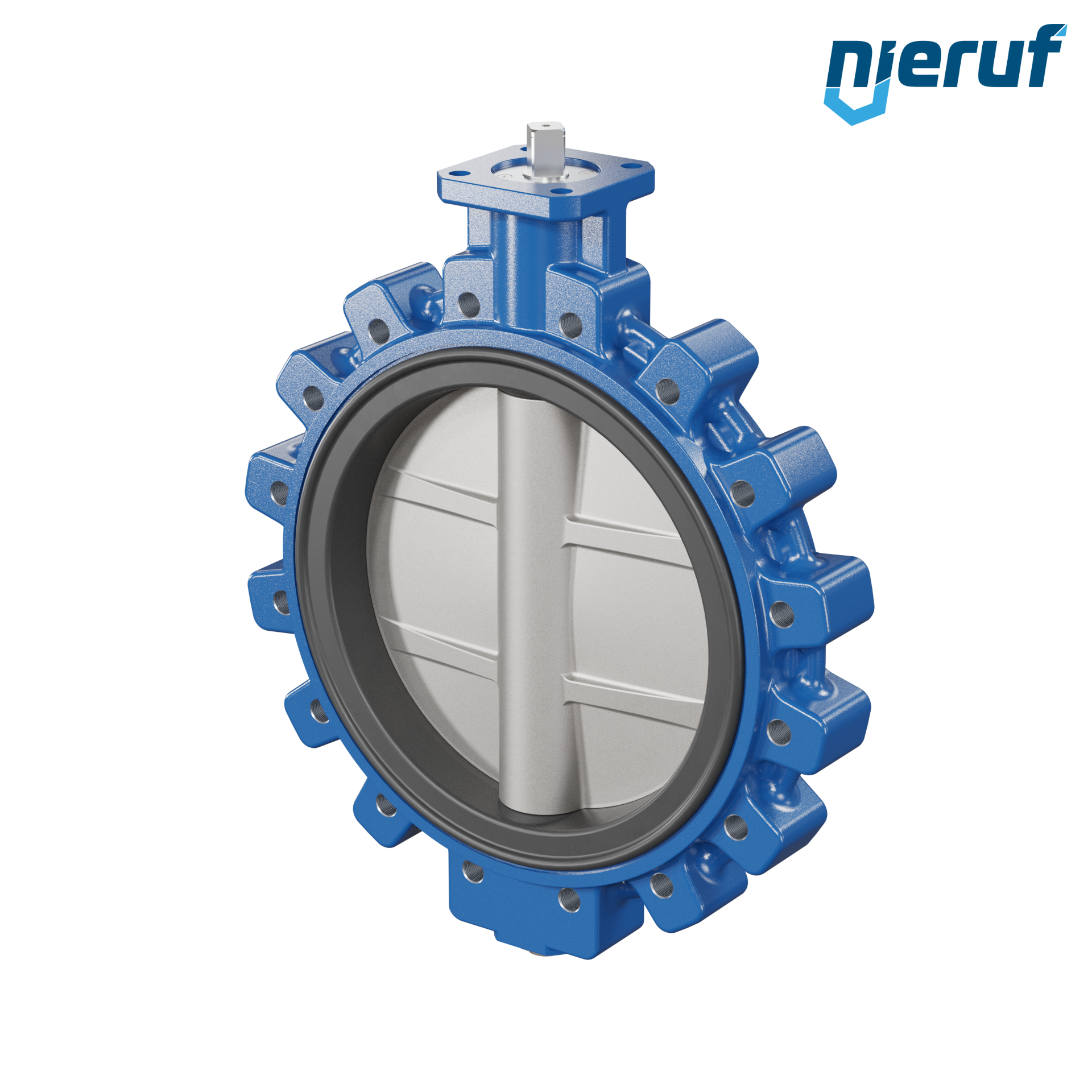 valvola a farfalla AK02 DN 400 PN10 DVGW-gas senza leva