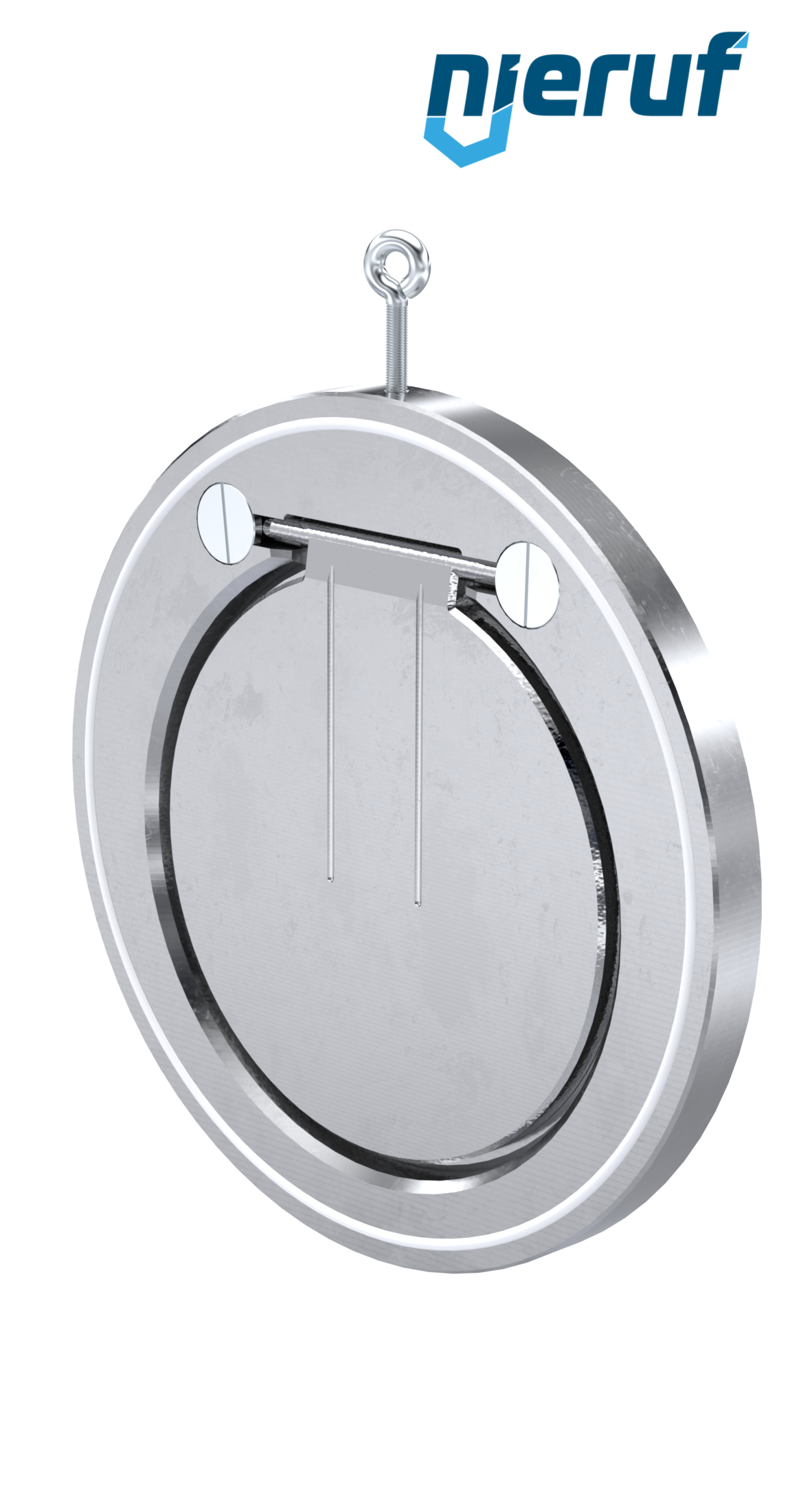 valvola di ritegno a clapet tipo wafer DN250 ZR02 acciaio inossidabile 1.4408 / A351 CF8M PTFE