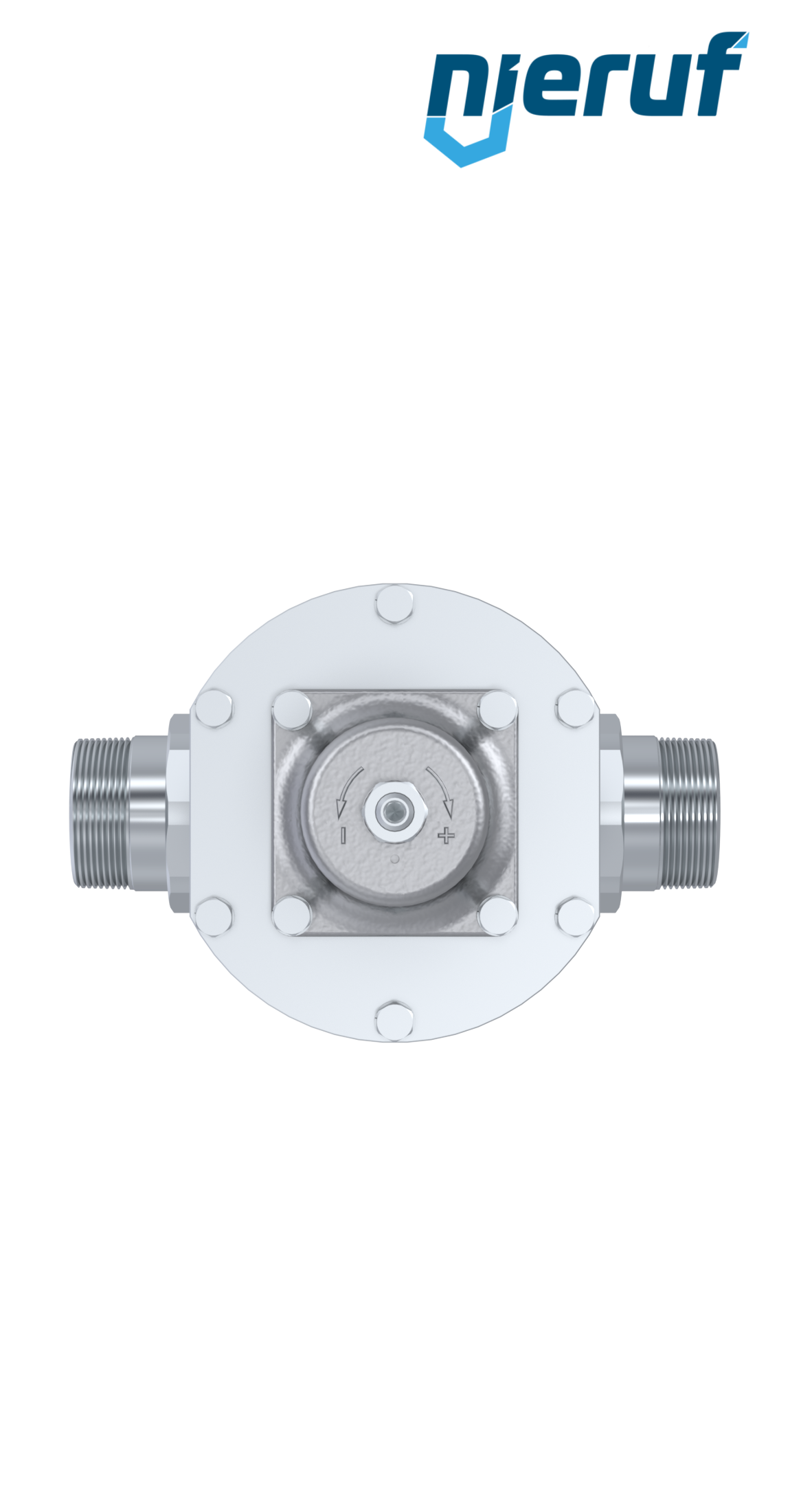 riduttore di pressione-bassa pressione filettatura maschio 1 1/2" pollici DM12 acciaio inossidabile FPM 0.2 - 2.0 bar