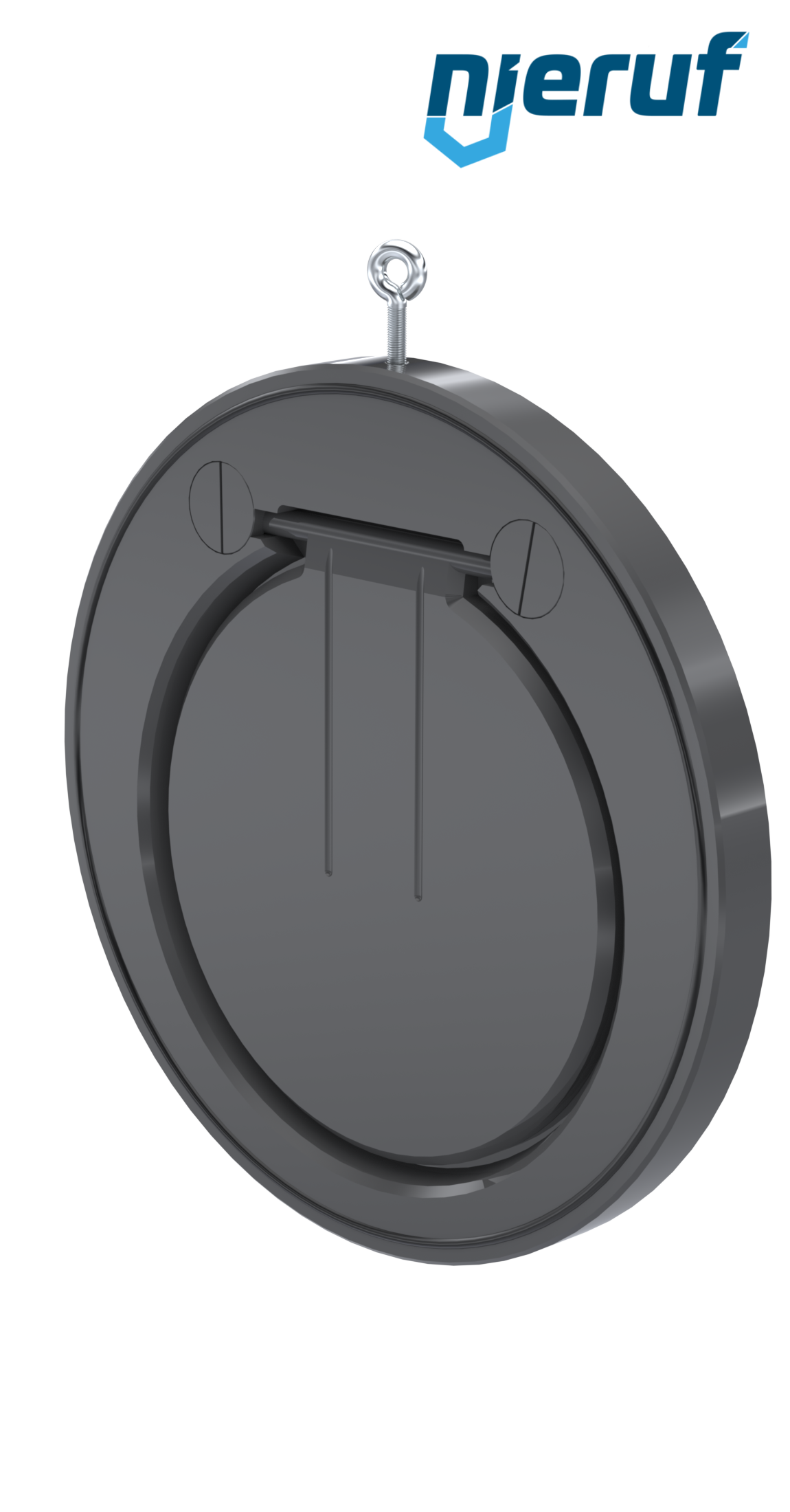 valvola di ritegno a clapet tipo wafer DN300 ZR05 plastica PVC-U EPDM
