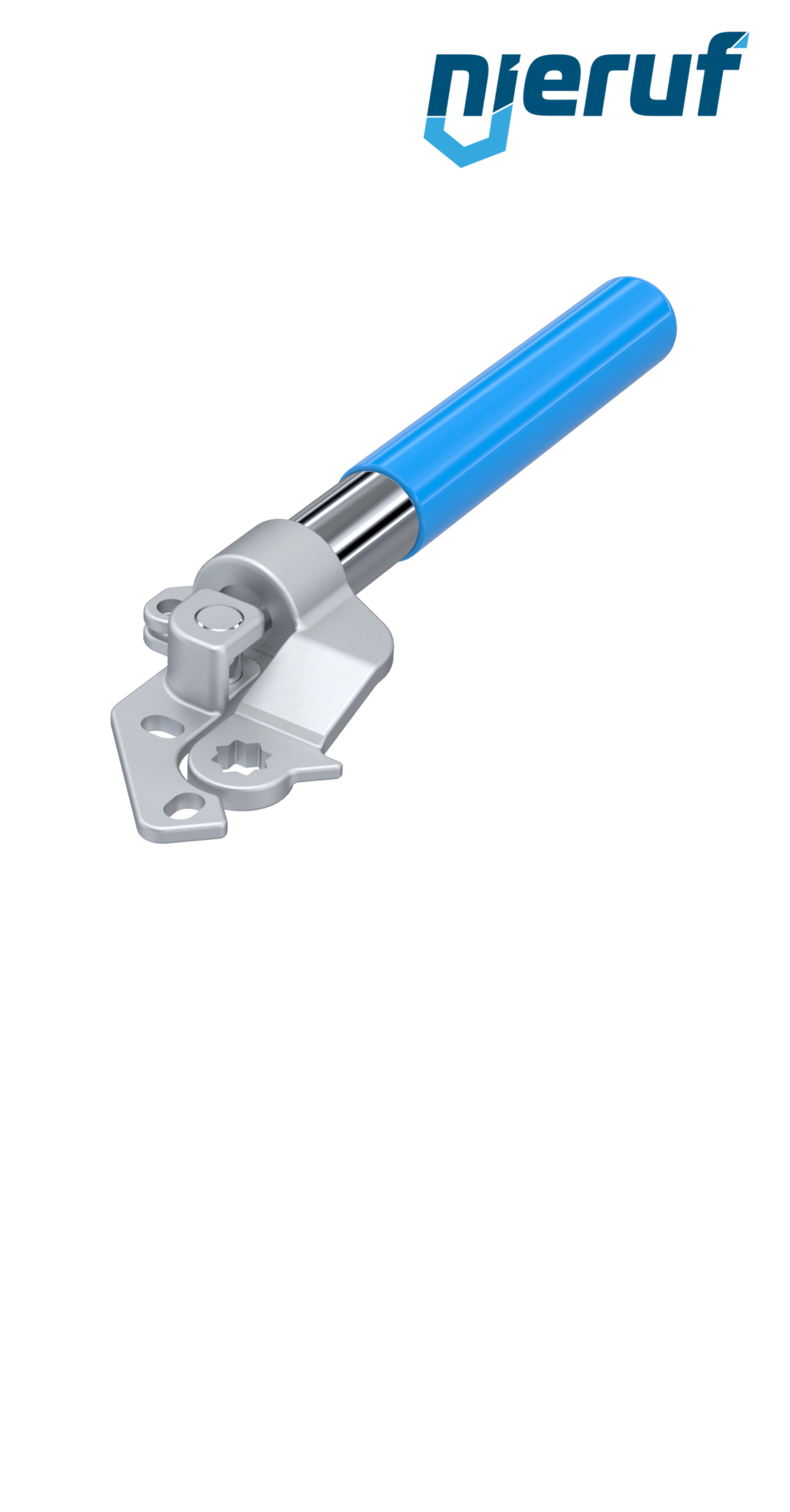 Leva a a mano con ritorno a molla F03-F04 9x9 stelo coppla motrice max. 15Nm