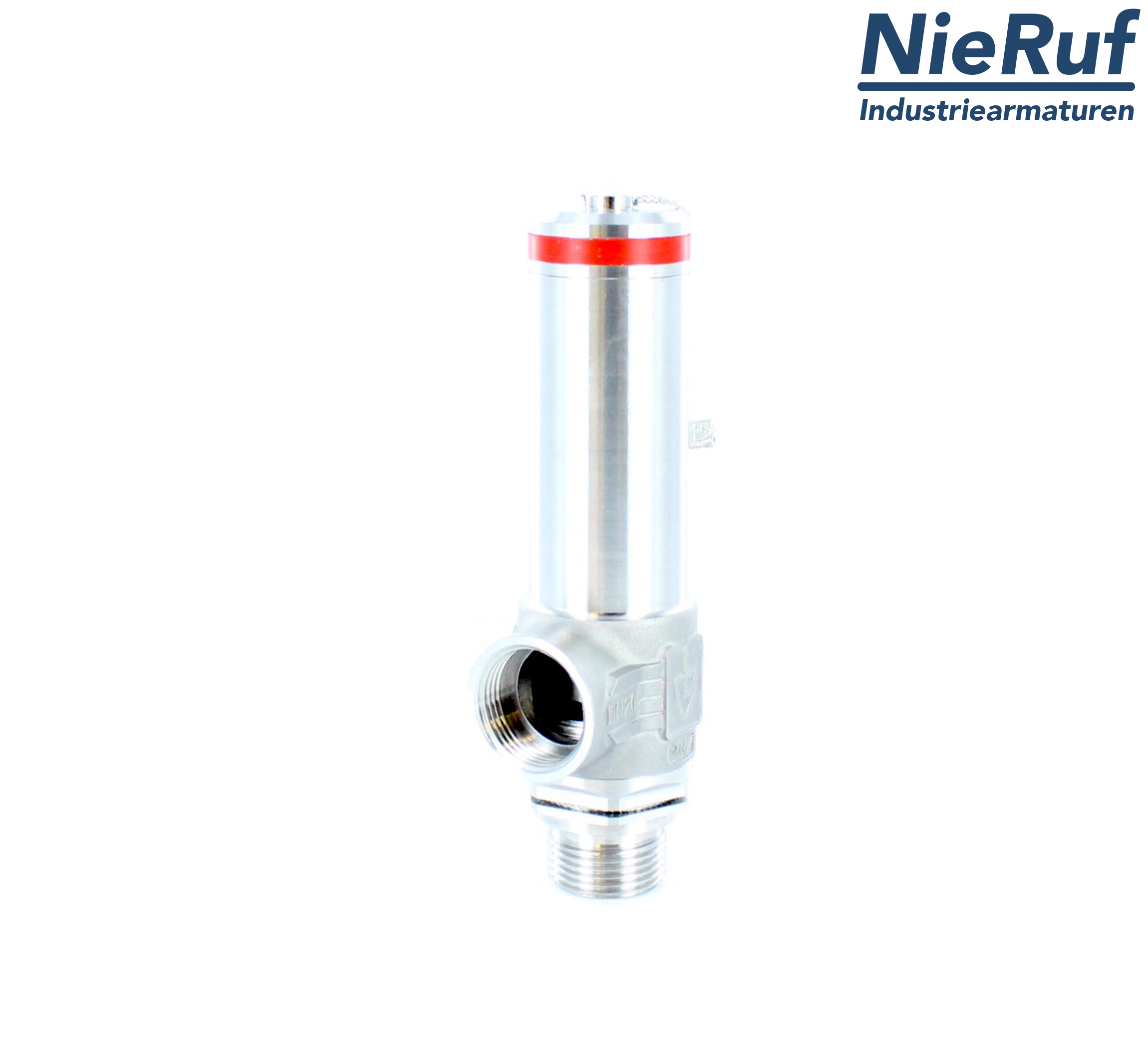 valvola di sicurezza criogenica DN10 3/8" M x 1/2" F SV14, acciaio inox PTFE