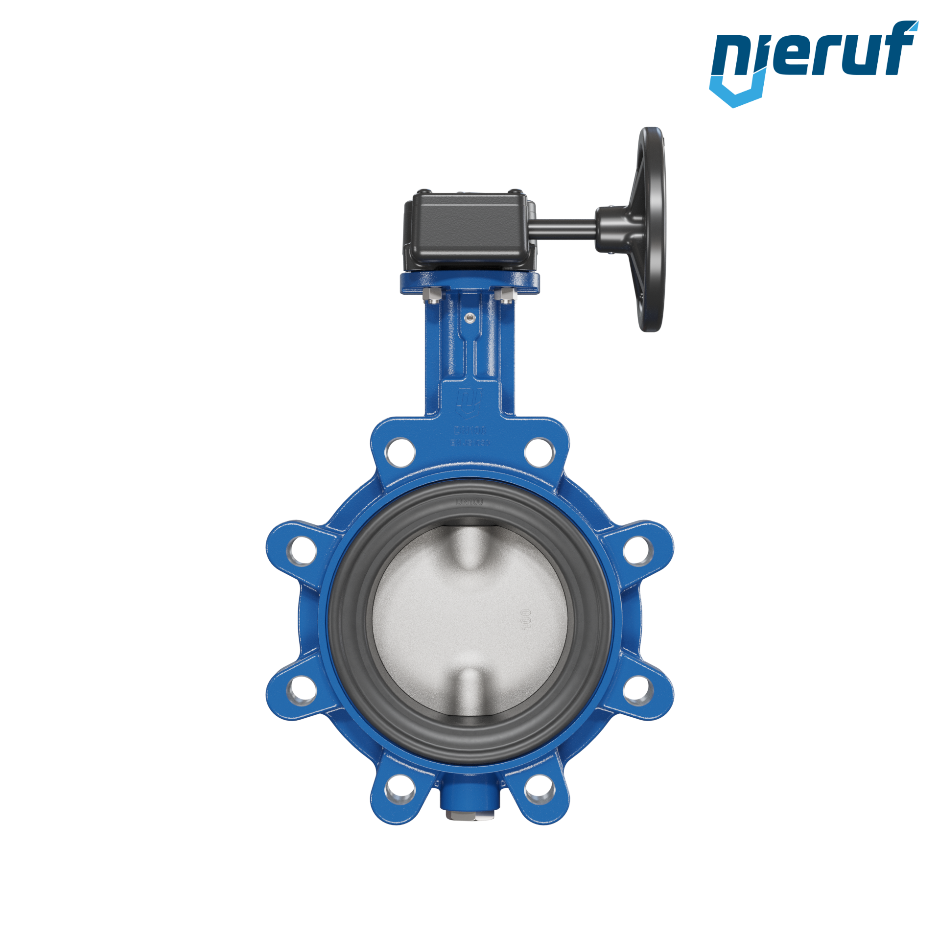 valvola a farfalla AK02 DN 100 PN10-PN16 DVGW-gas volantino