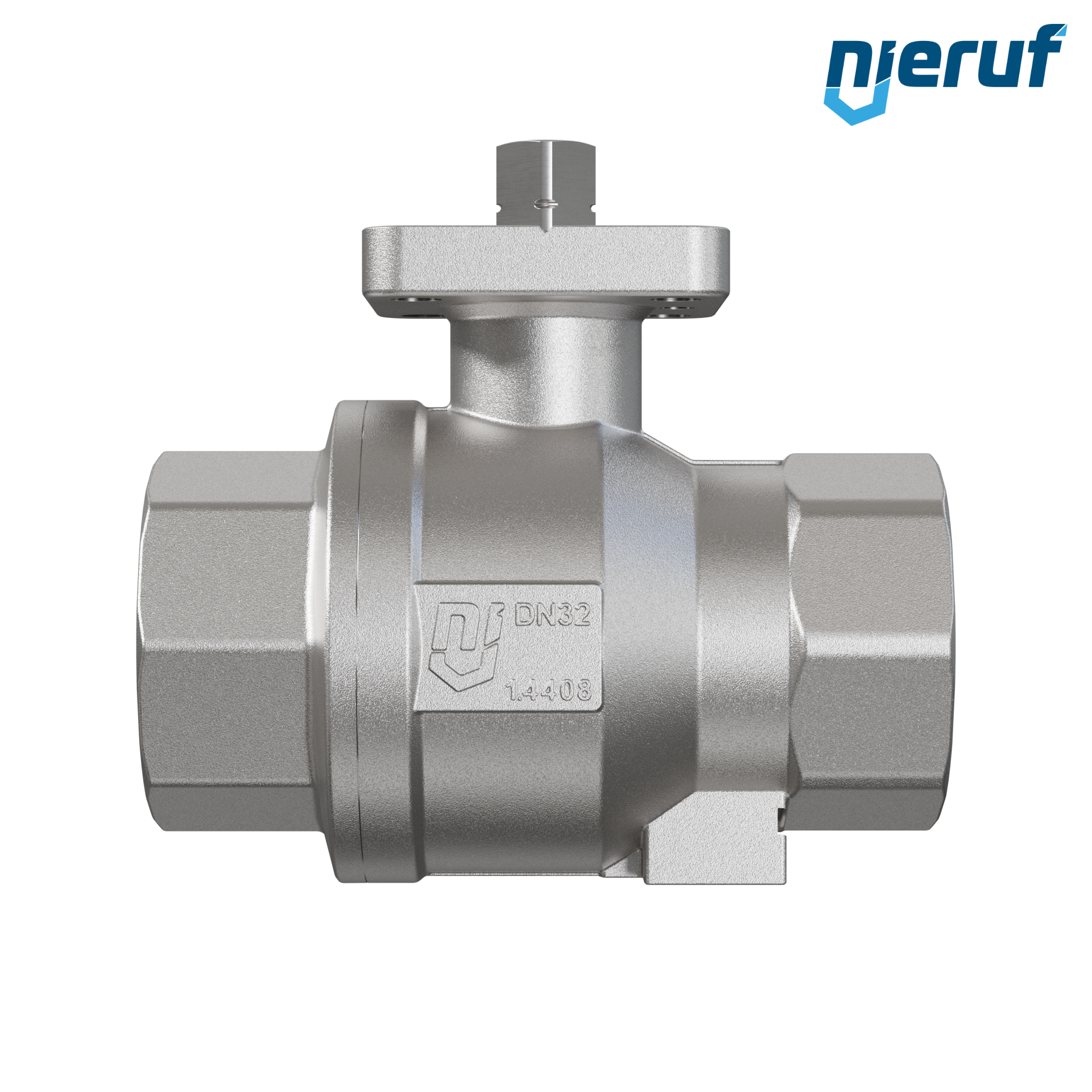 valvola a sfera DN32 - 1 1/4" pollici GK06 senza leva a mano