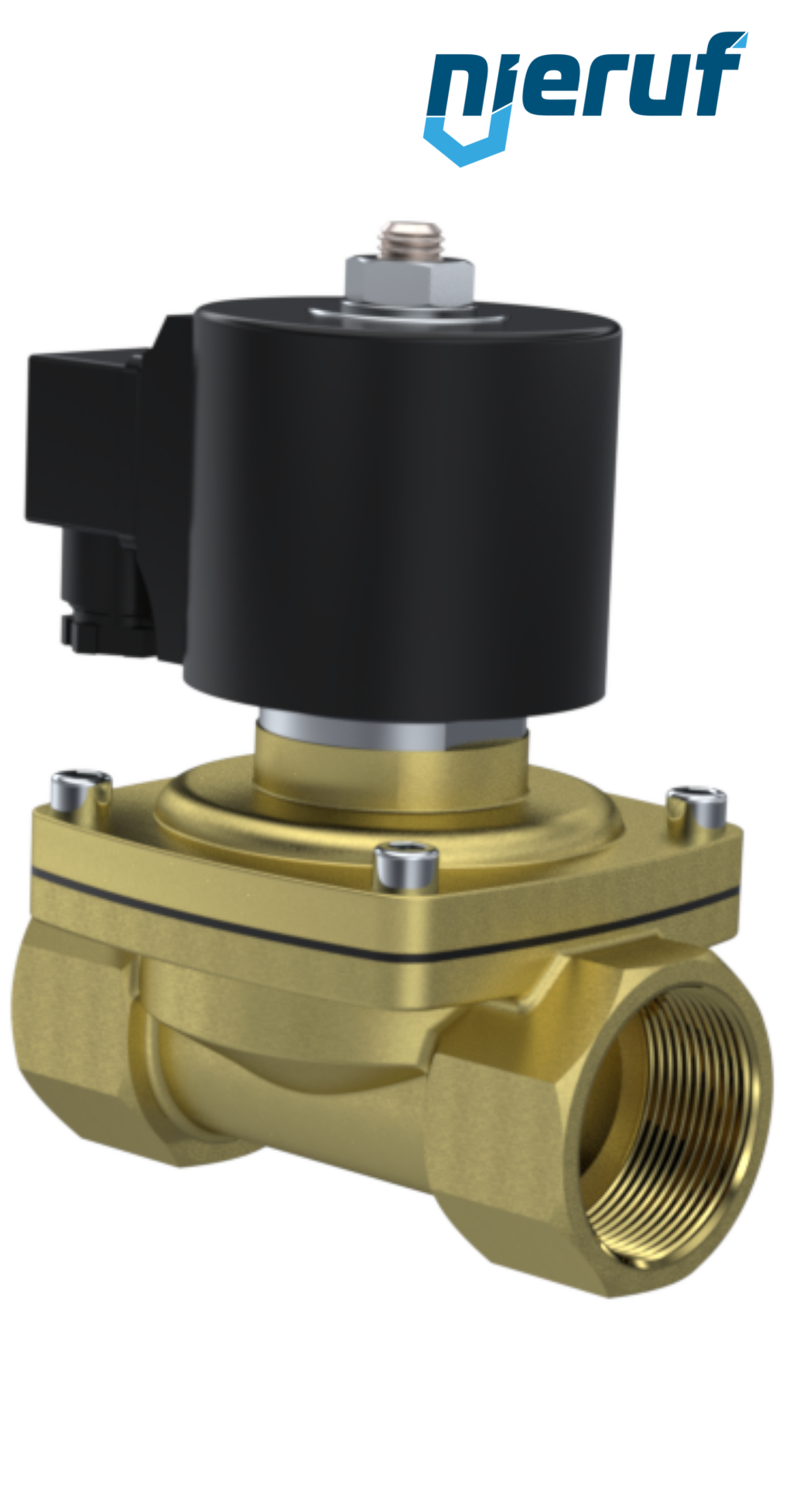 elettrovalvolaDN16 G 1/2" pollici ottone MV06 NBR 230V 50Hz