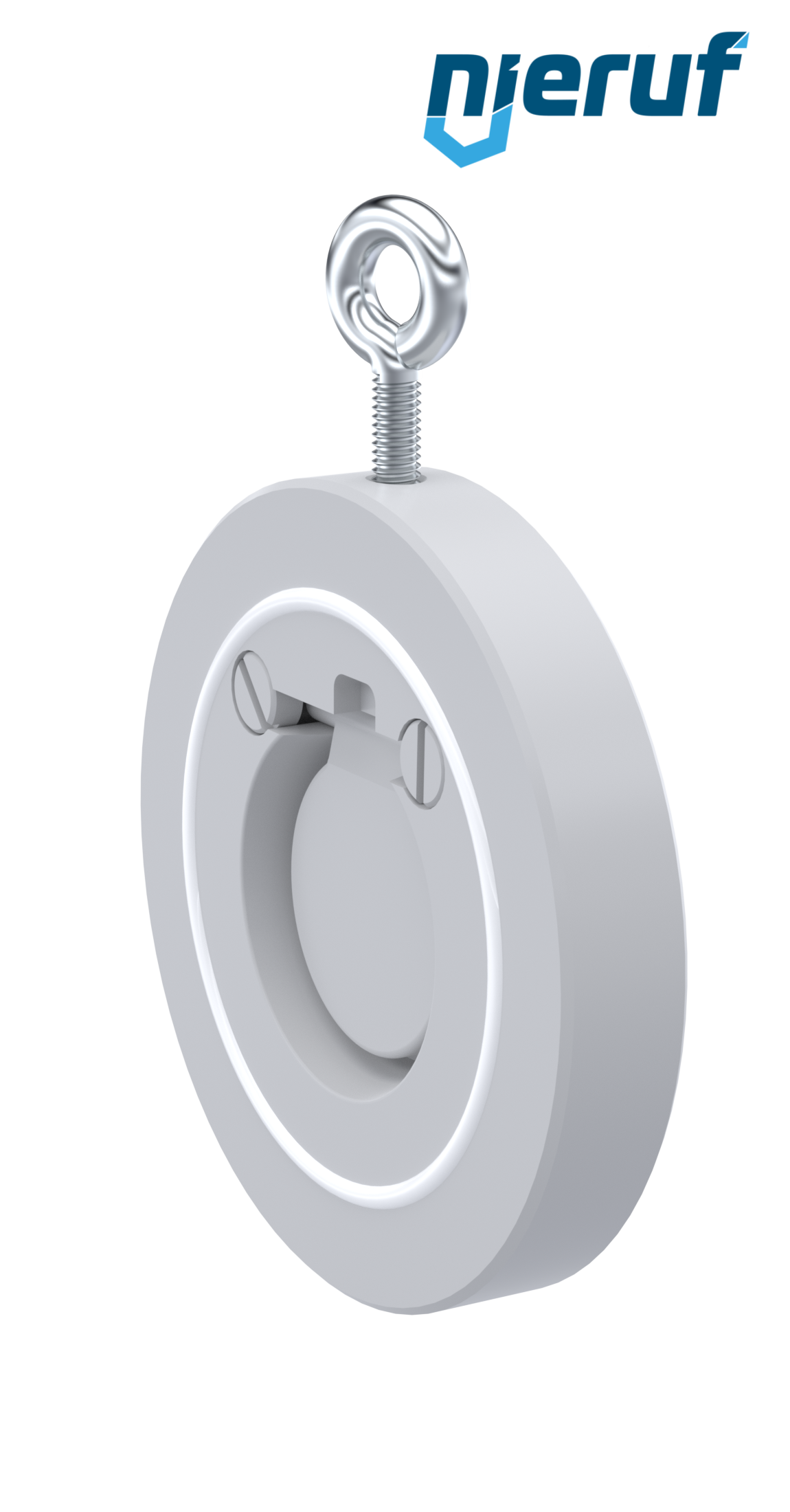valvola di ritegno a clapet tipo wafer DN40 ZR12 plastica PVDF PTFE