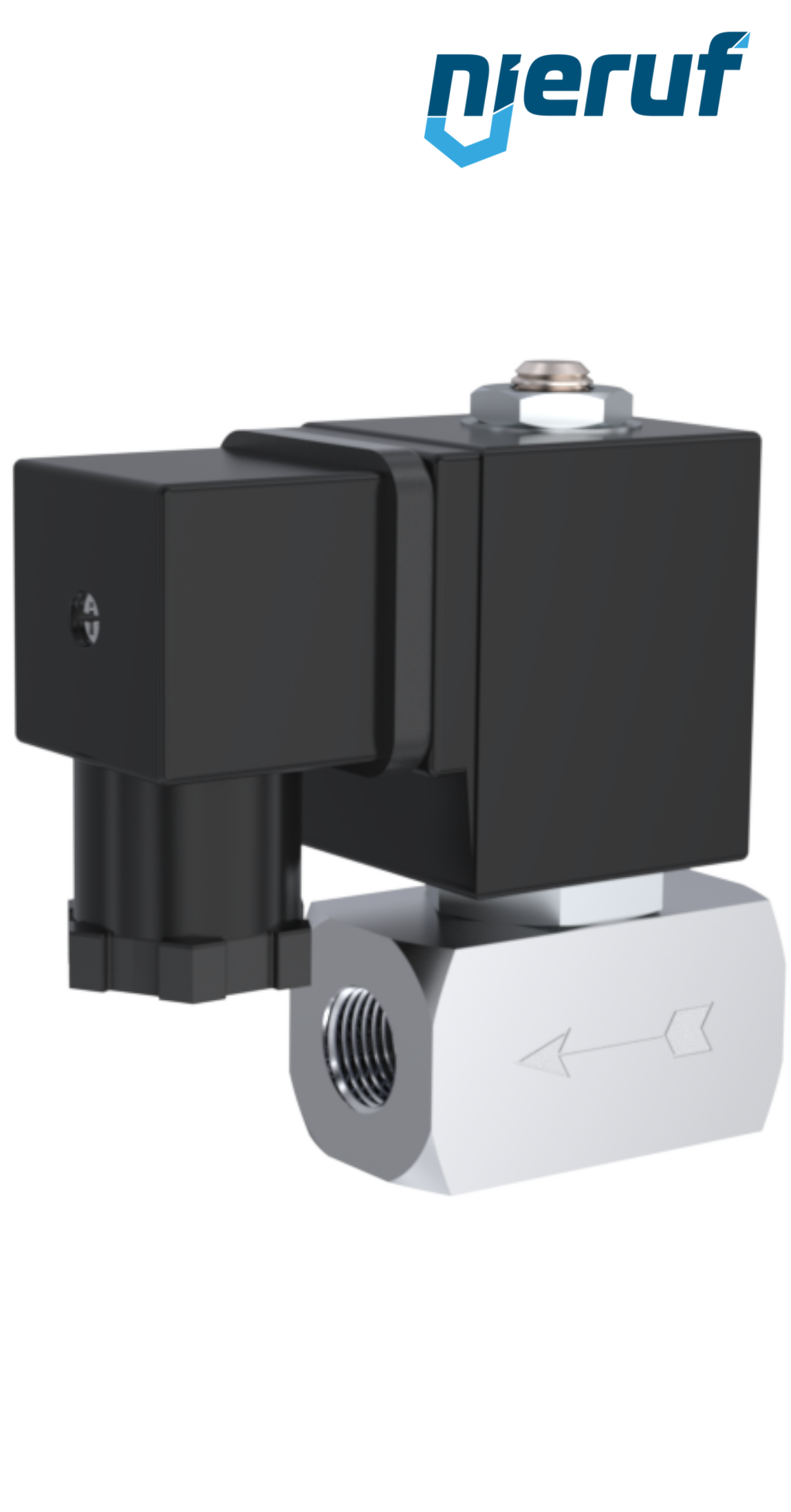 elettrovalvolaDN2,5 G 1/4" pollici acciaio inossidabile EV08 EPDM 24V DC