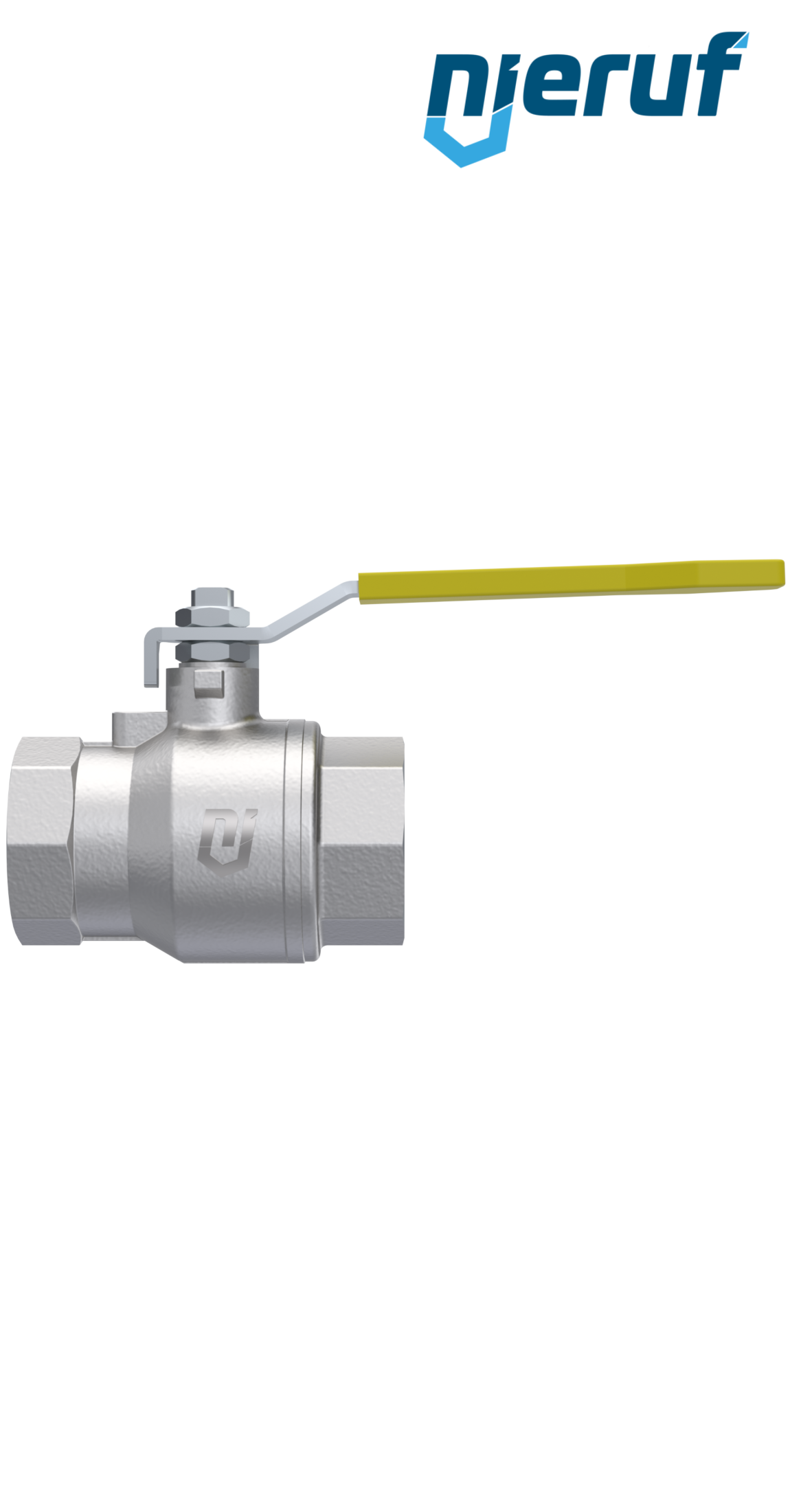 valvola a sfera per gas in acciaio inossidabile DN50 - 2" pollici GK07 biogas DVGW