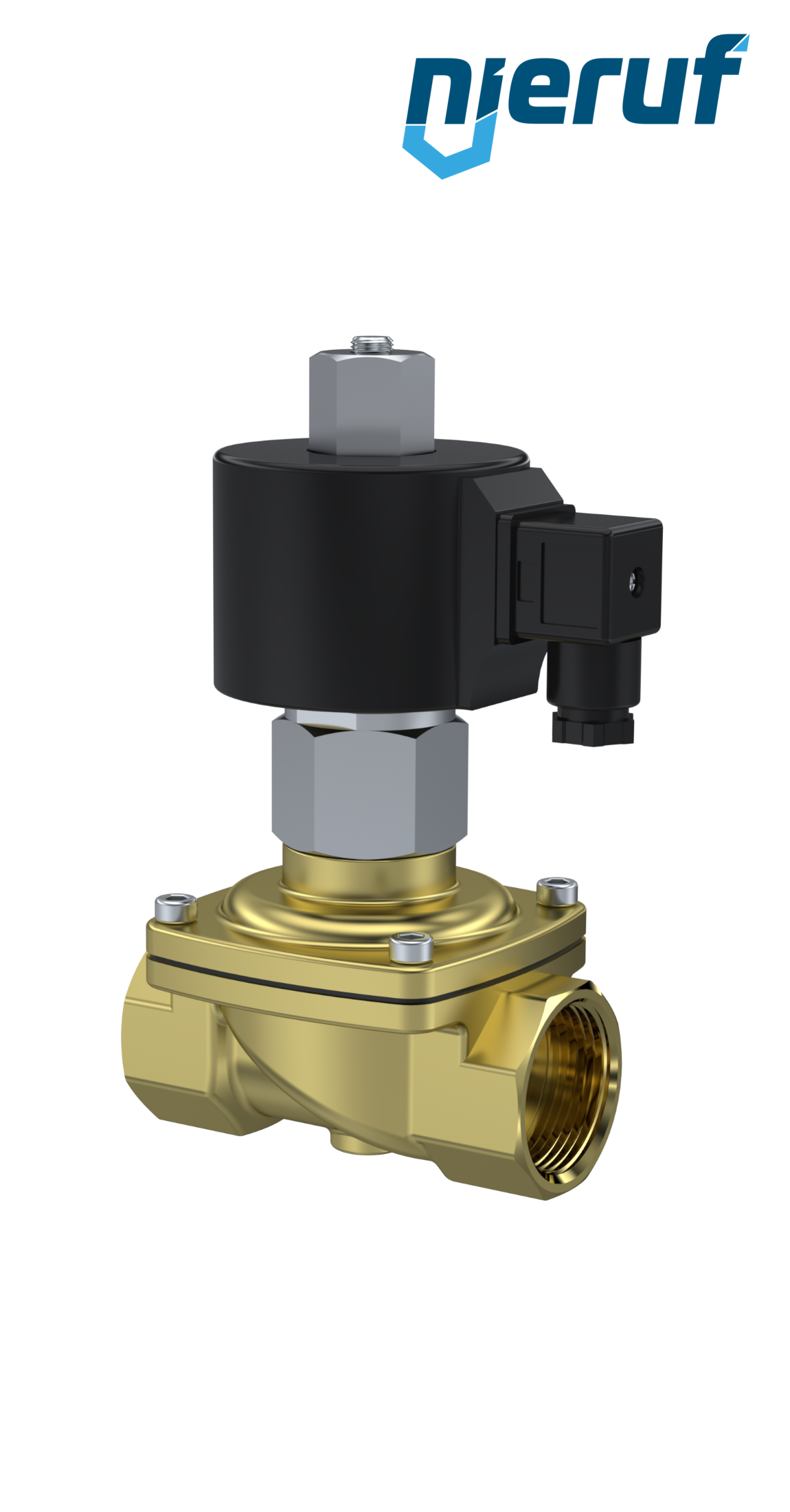 elettrovalvola DN16 G 3/8" pollici ottone MV06 EPDM 230V 50Hz NO