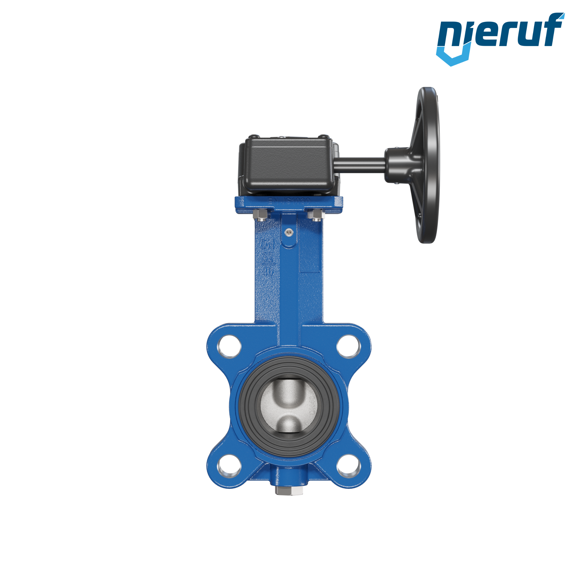 valvola a farfalla AK02 DN 40 PN10-PN16 DVGW-acqua potabile volantino
