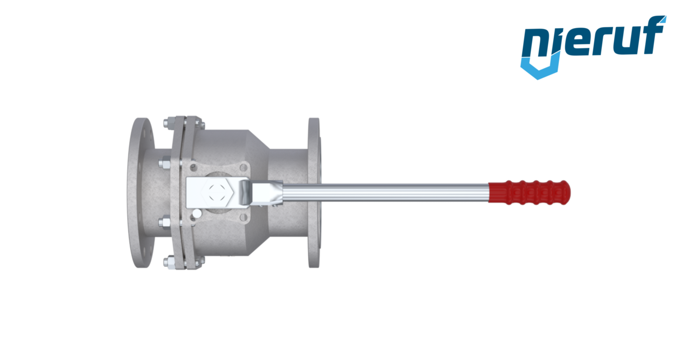 valvola a sfera flangiata DN100 PN16 FK06 acciaio inossidabile 1.4408