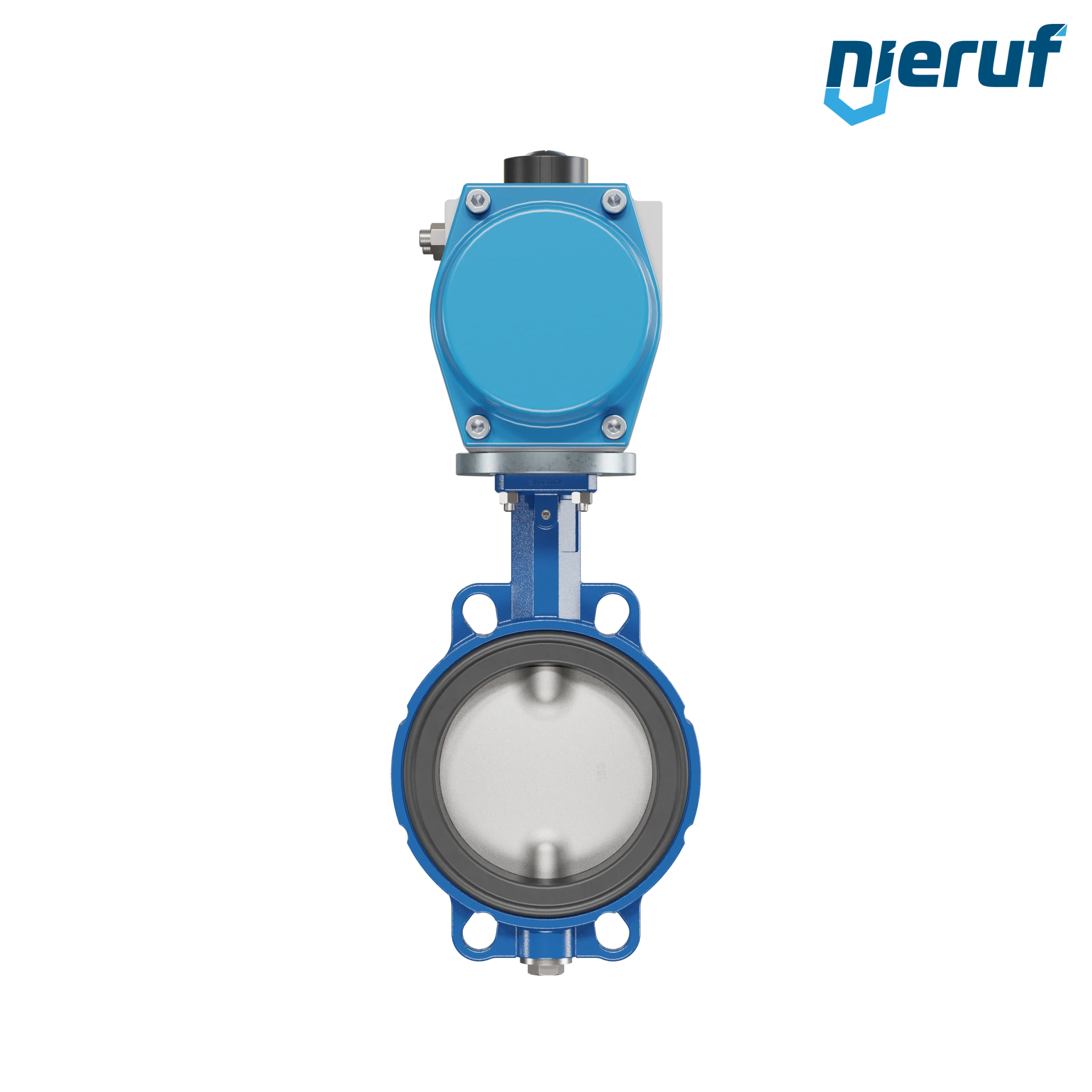 valvola a farfalla DN 150 AK01 EPDM alta temperatura & FDA attuatore pneumatico a semplice effetto chiusura a molla