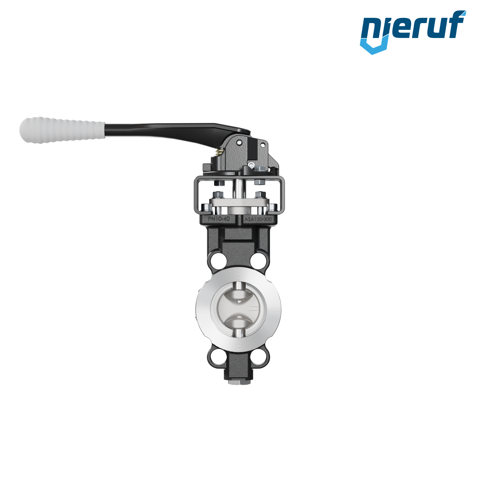 valvola a farfalla doppio eccentrico AK11 DN 50 PN10-40 ANSI150-300 leva a mano