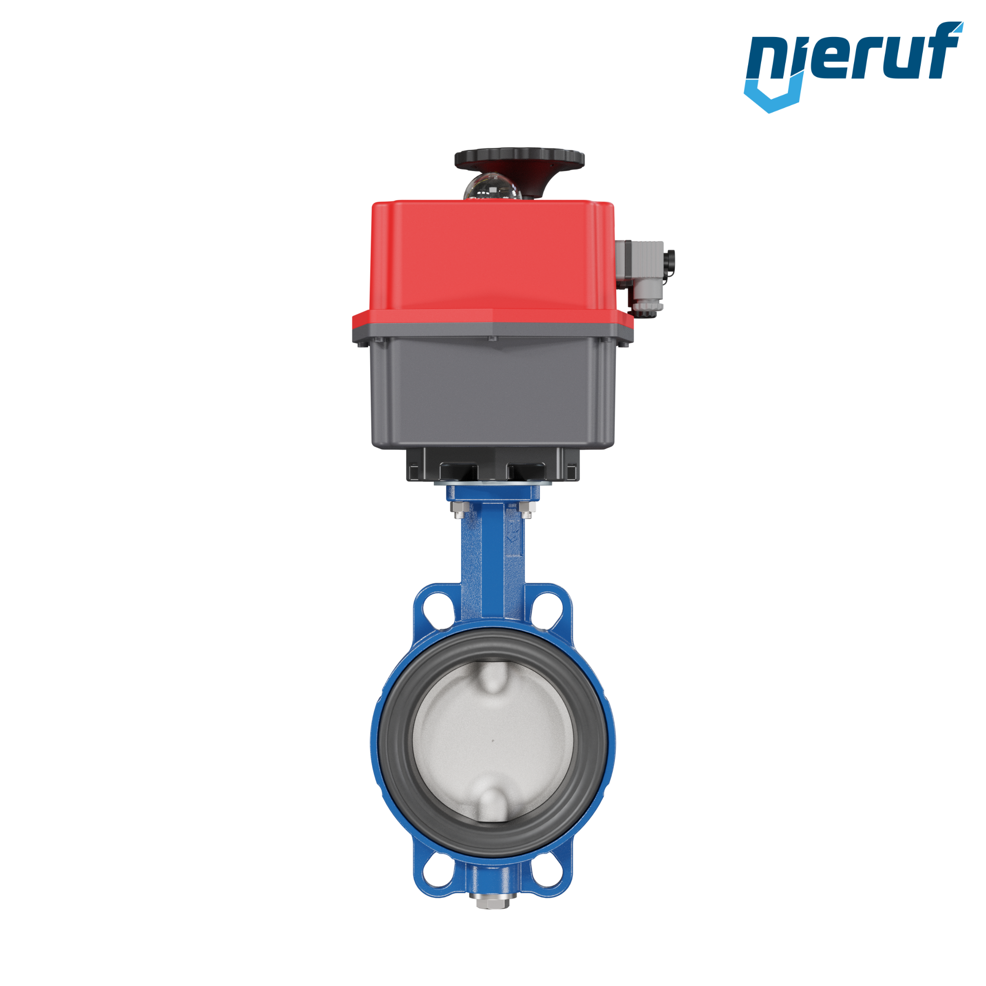 valvola a farfalla DN 125 tipo wafer attuatore elettronico 24-240V FPM