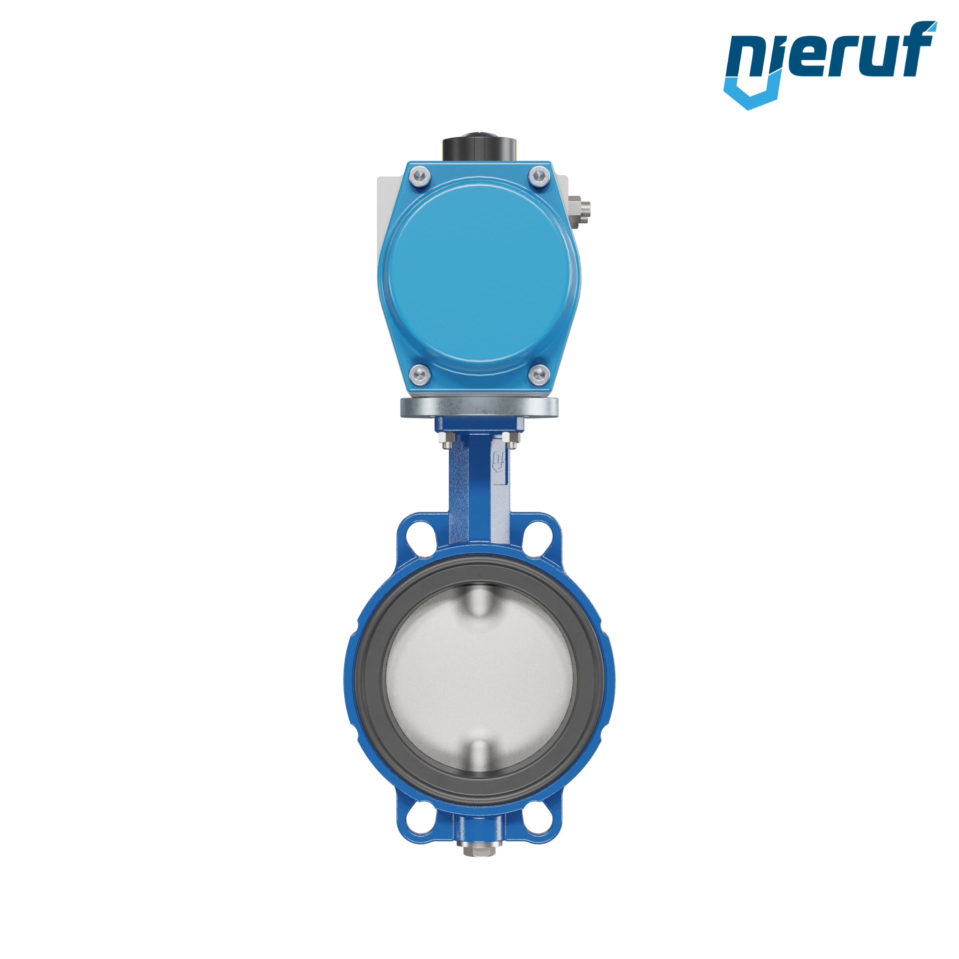 valvola a farfalla DN 150 AK01 EPDM alta temperatura & FDA attuatore pneumatico a semplice effetto chiusura a molla