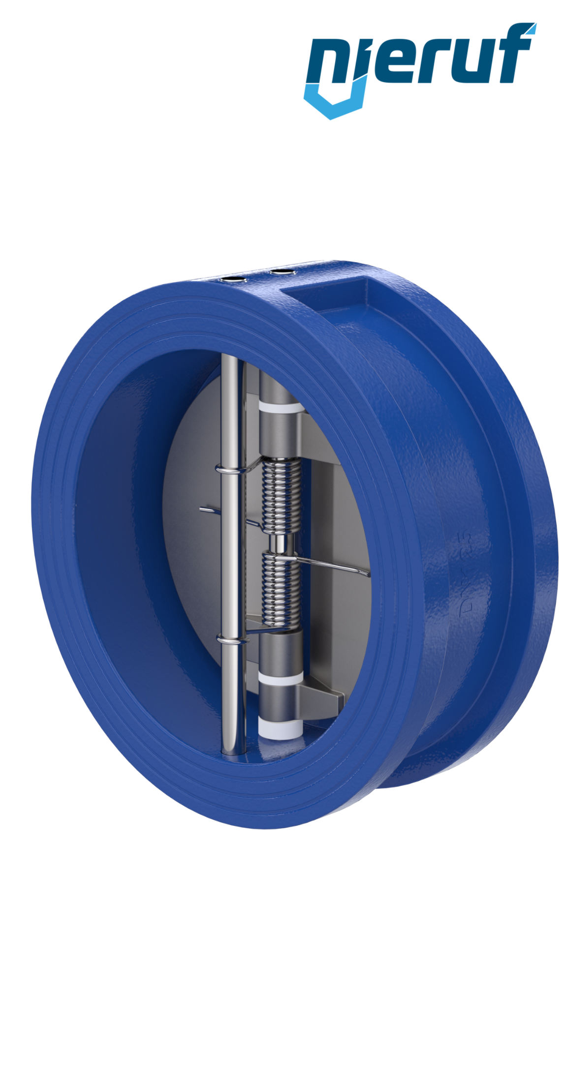 valvola di ritegno a doppio battente DN125 DR01 GGG40 NBR