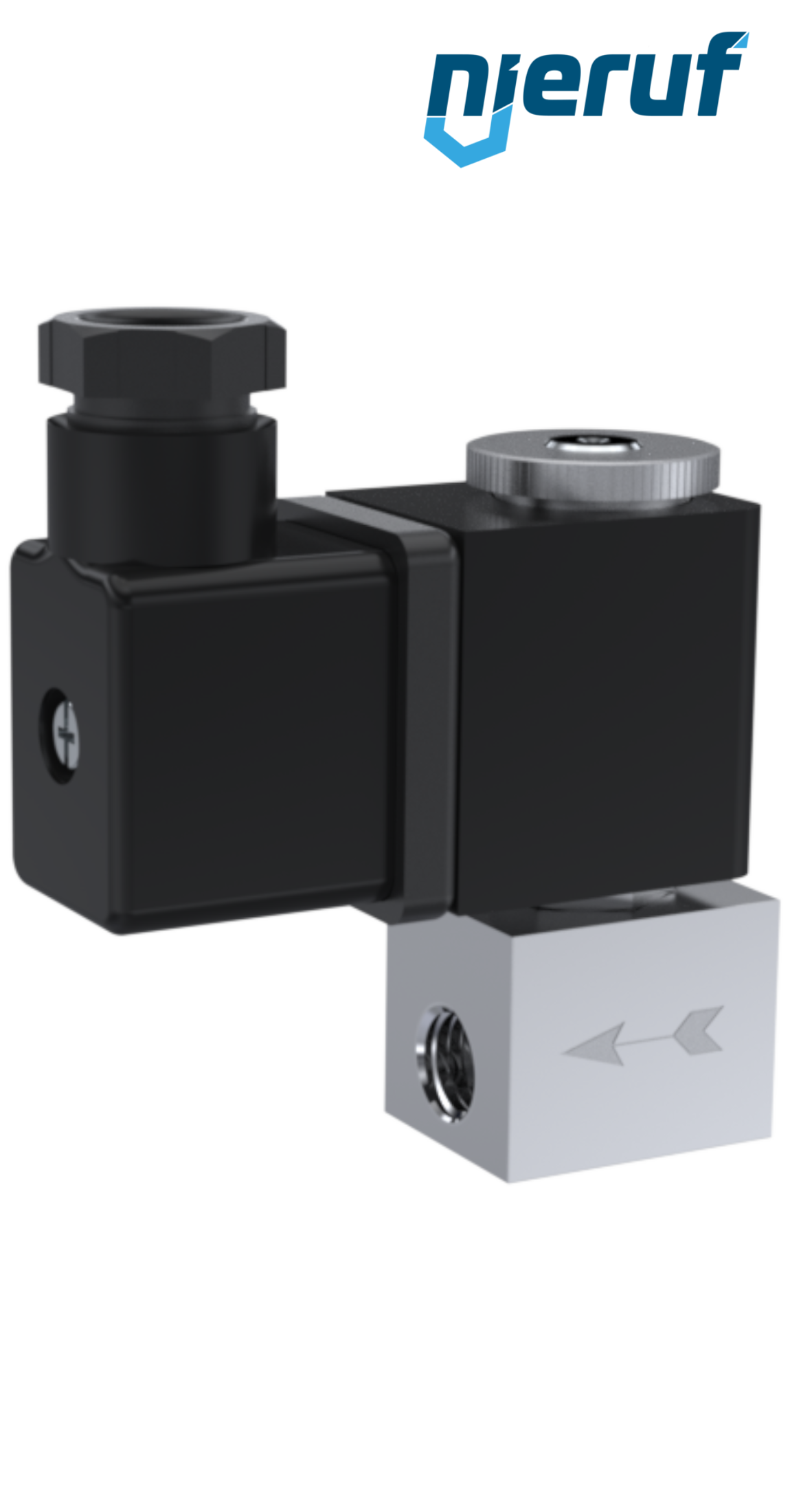 elettrovalvola DN 1,0 acciaio inossidabile EV01 FKM 24V DC