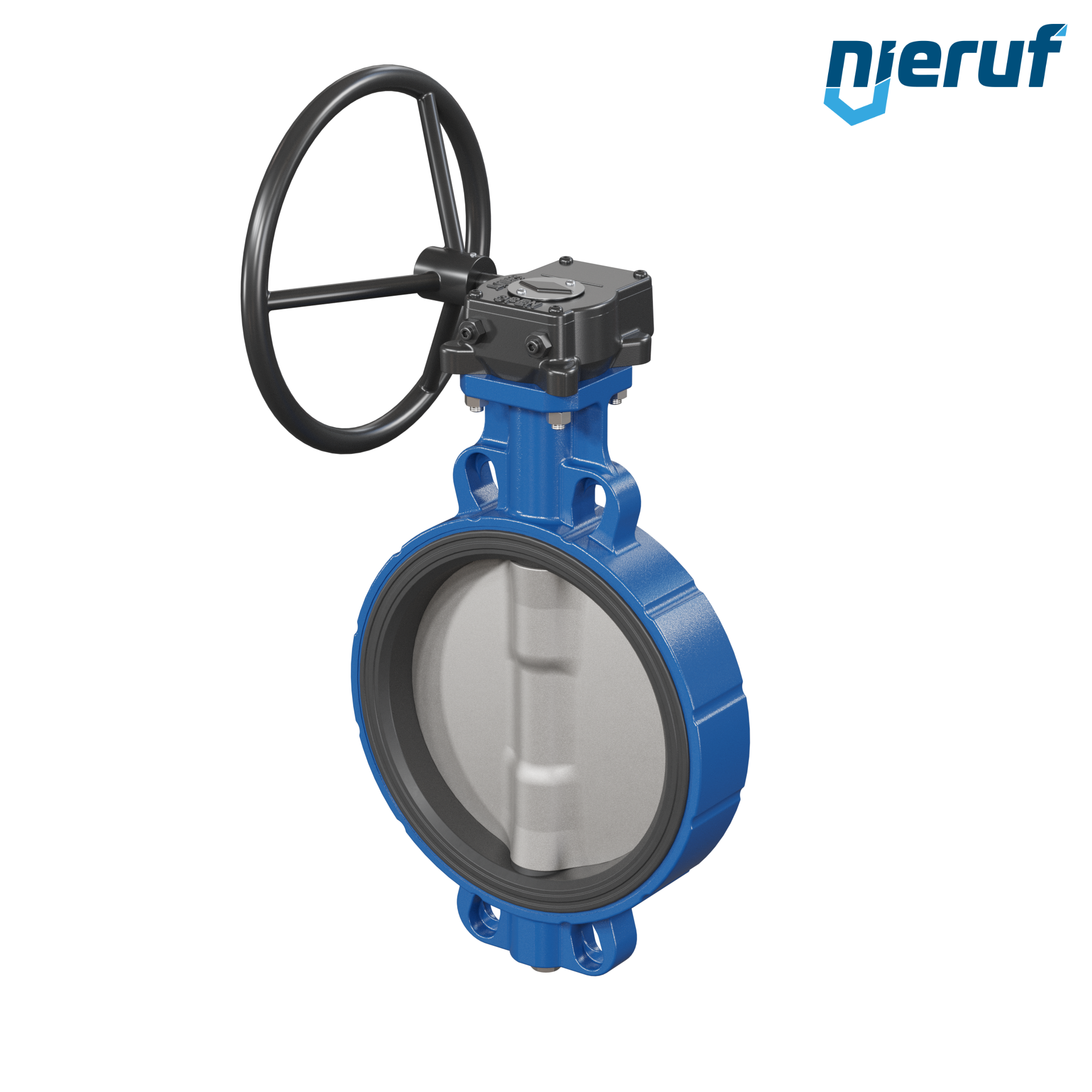 valvola a farfalla DN 250 PN6-PN10-PN16 & ANSI150 AK01 FPM volantino