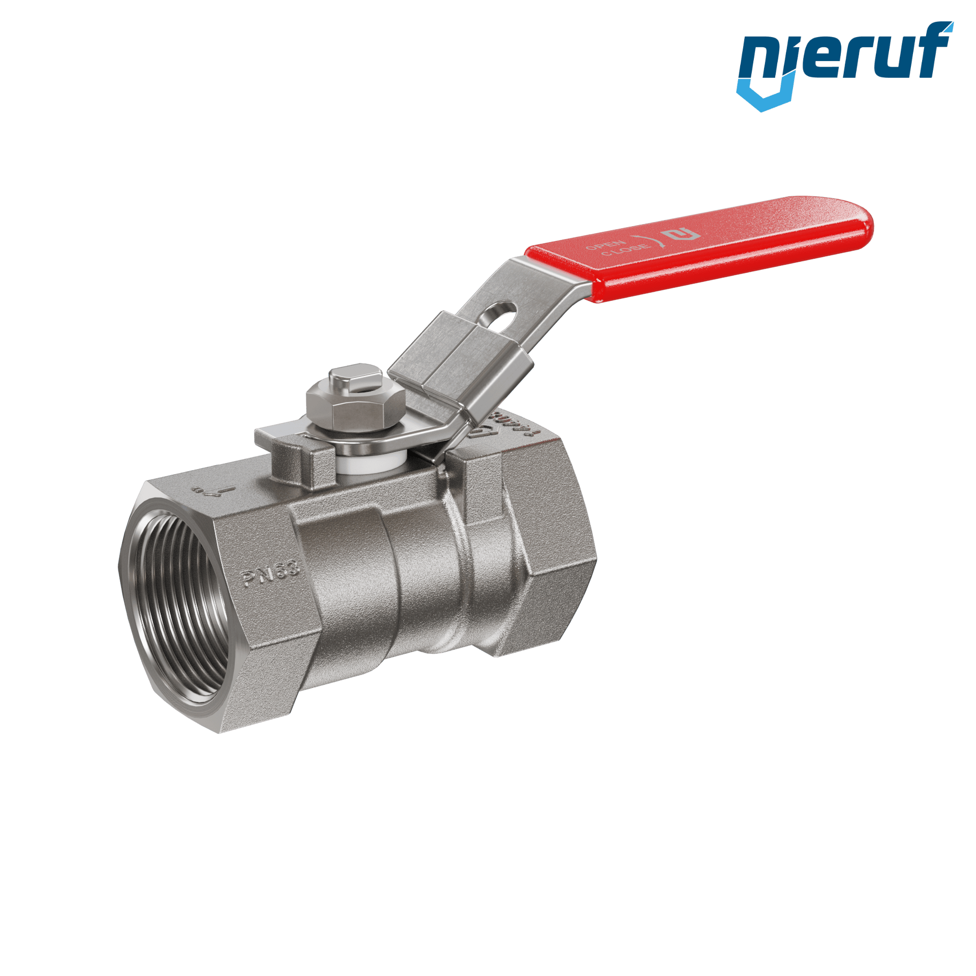 valvola a sfera in acciaio inossidabile DN25 - 1" pollici GK03 valvola a sfera in acciaio inossidabile DN25 - 1" pollici GK03