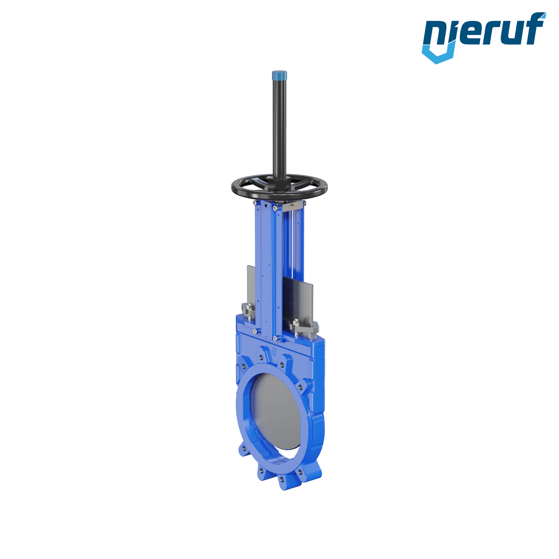 valvola a ghigliottina DN 300 SR02 NBR manovella / volante